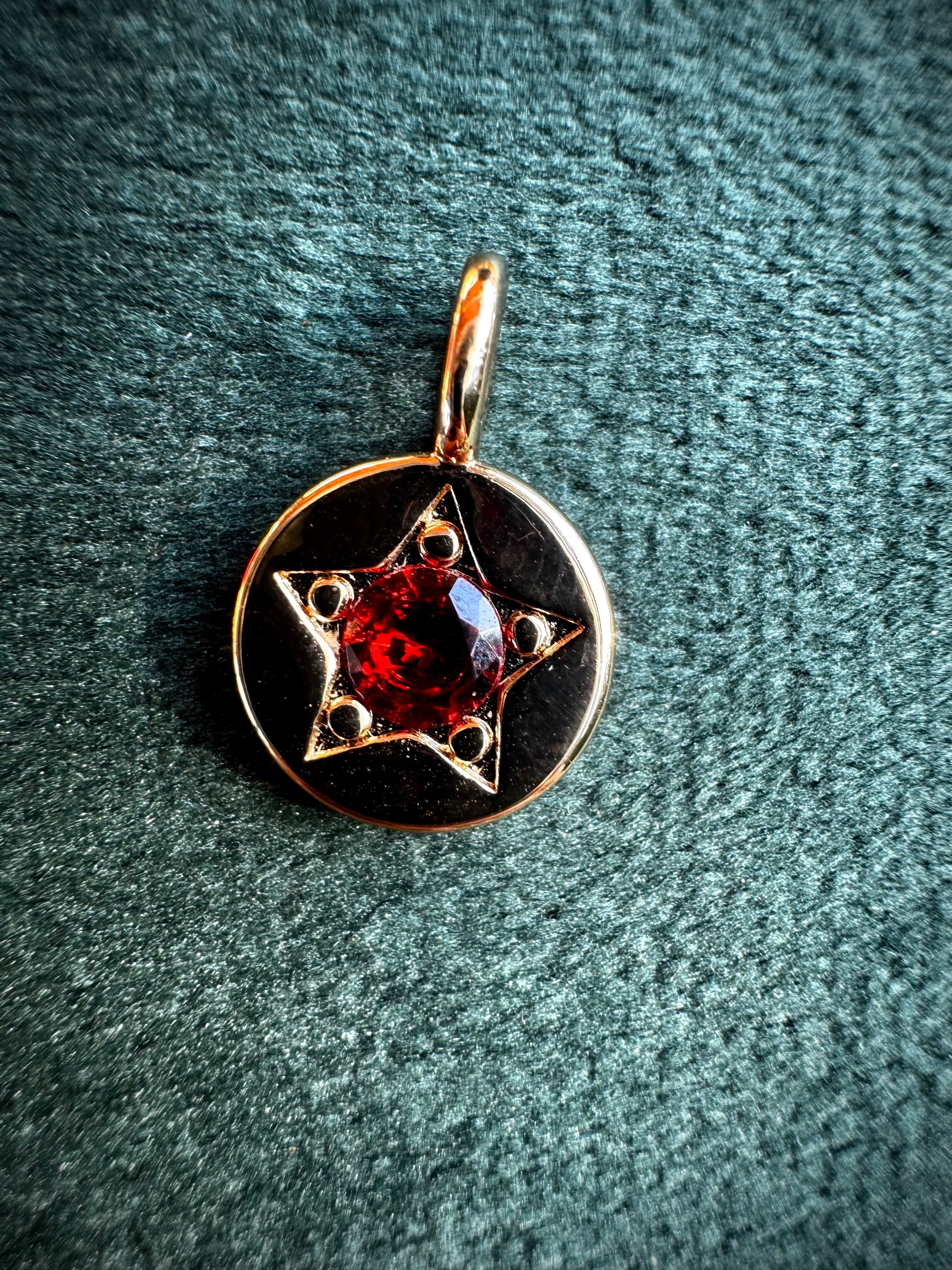 Star Birthstone Charms