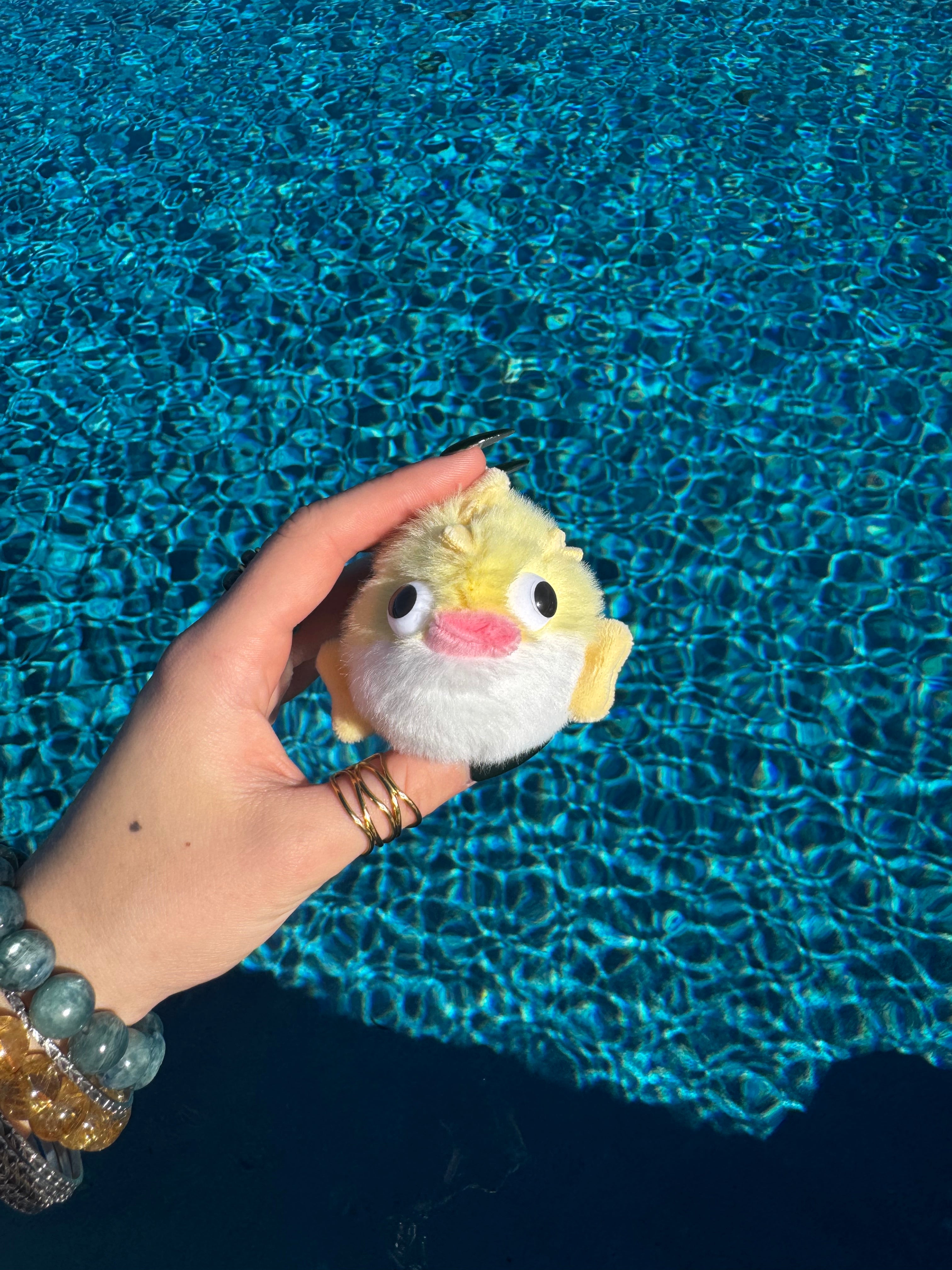 Puffer Fish Keychain