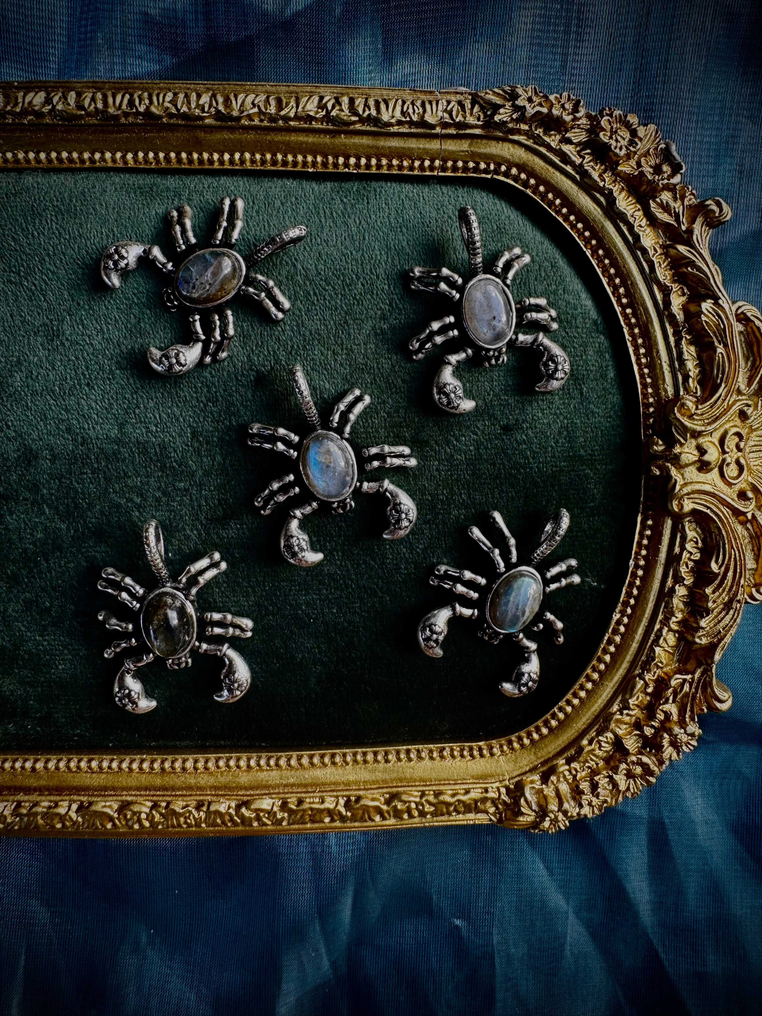 Labradorite Scorpion Necklaces