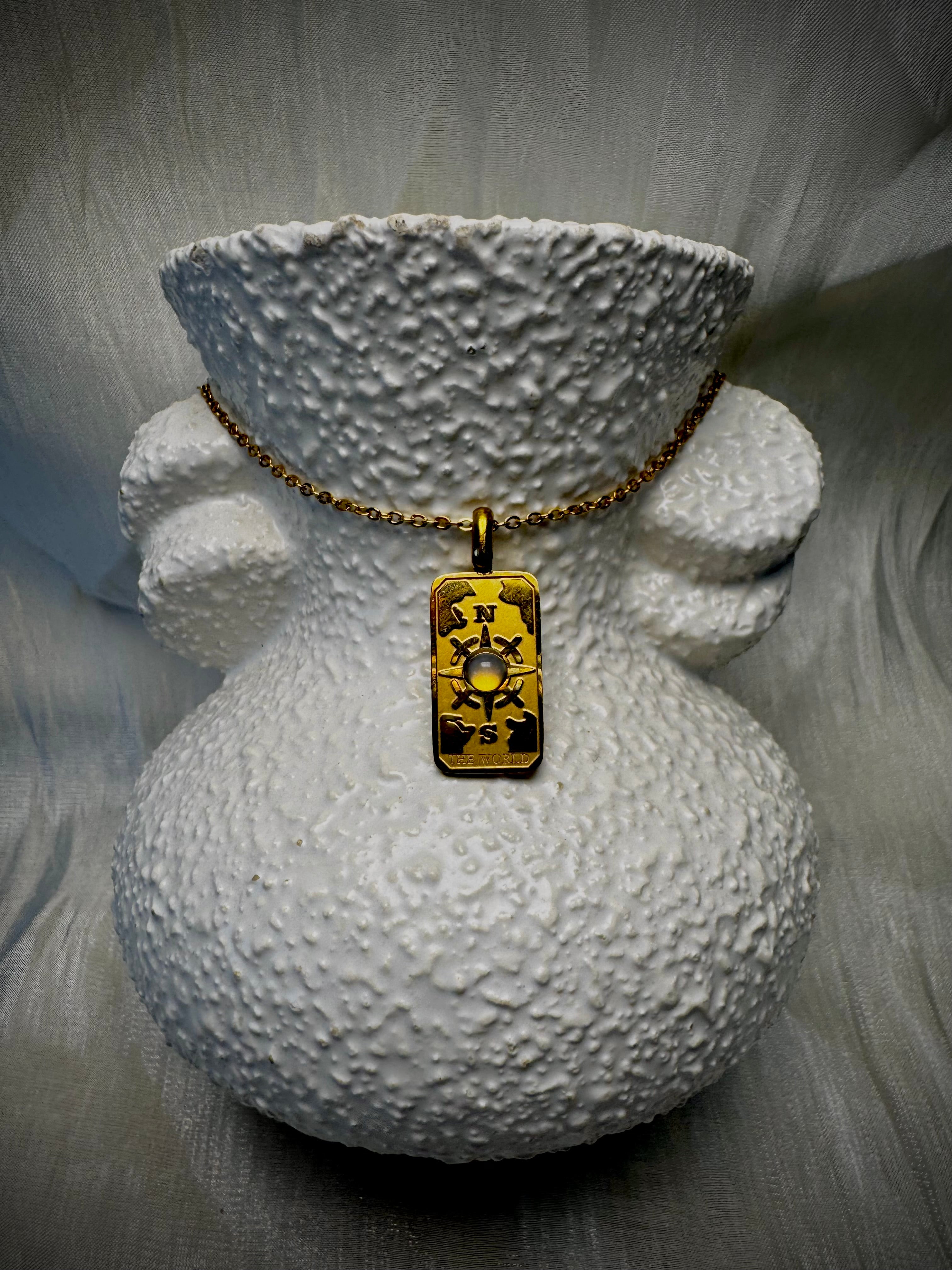 The World Tarot Necklace