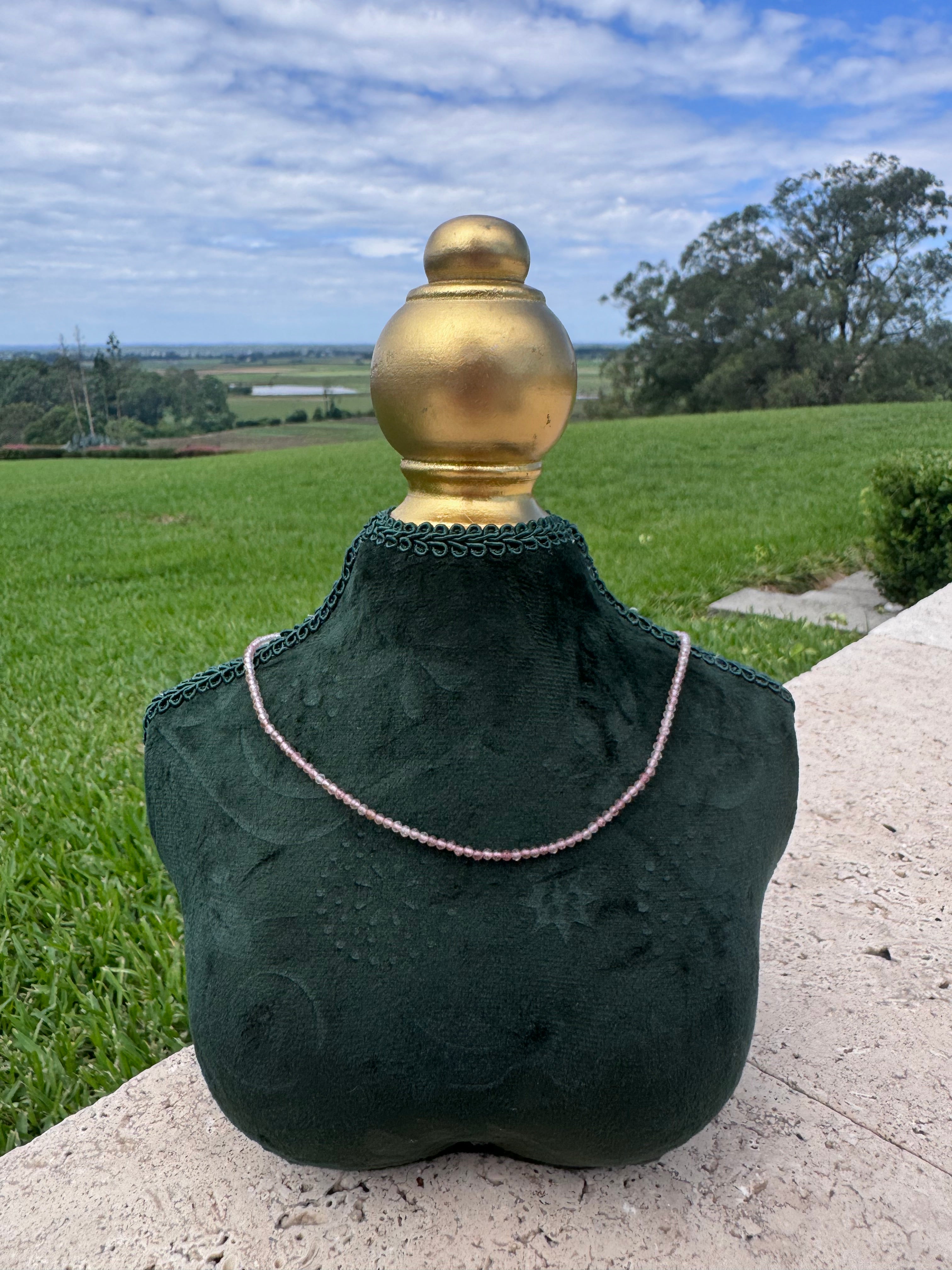 Strawberry Quartz Necklace