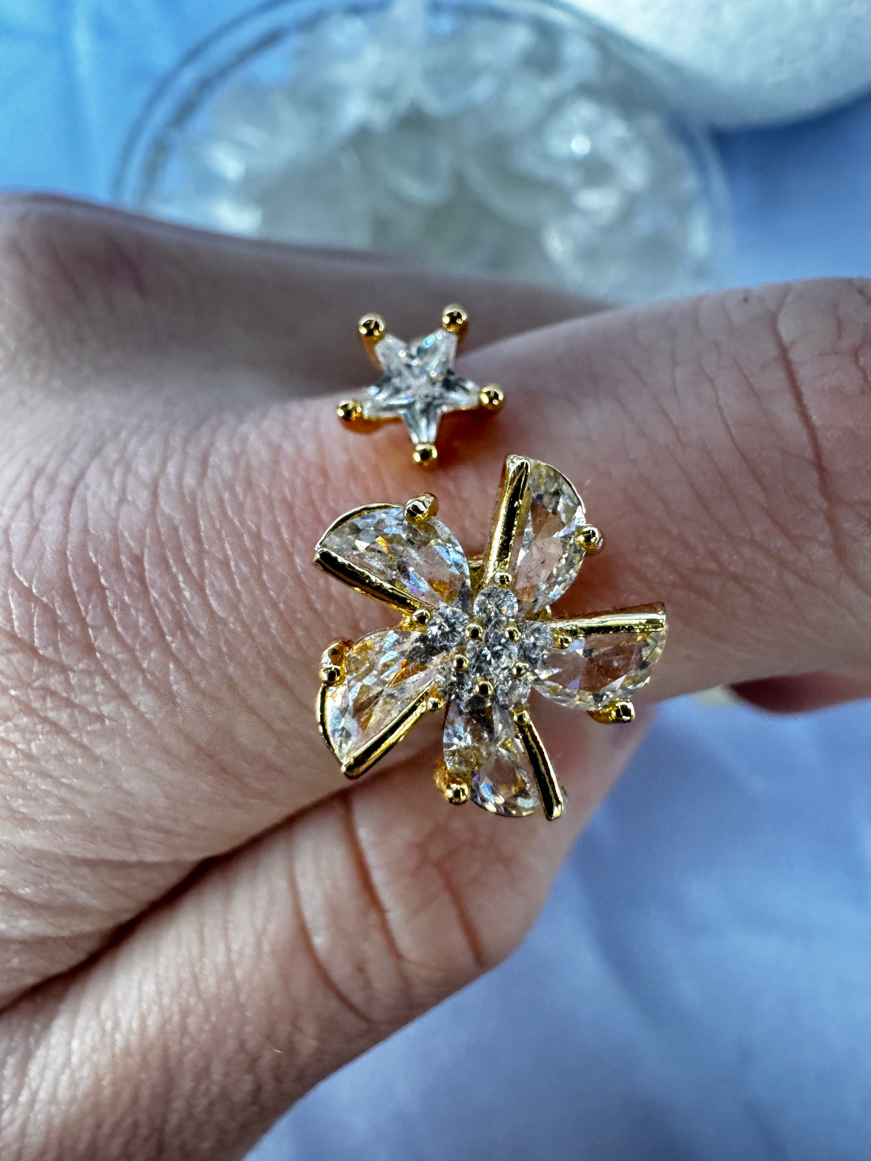 Gold Windmill Fidget Ring