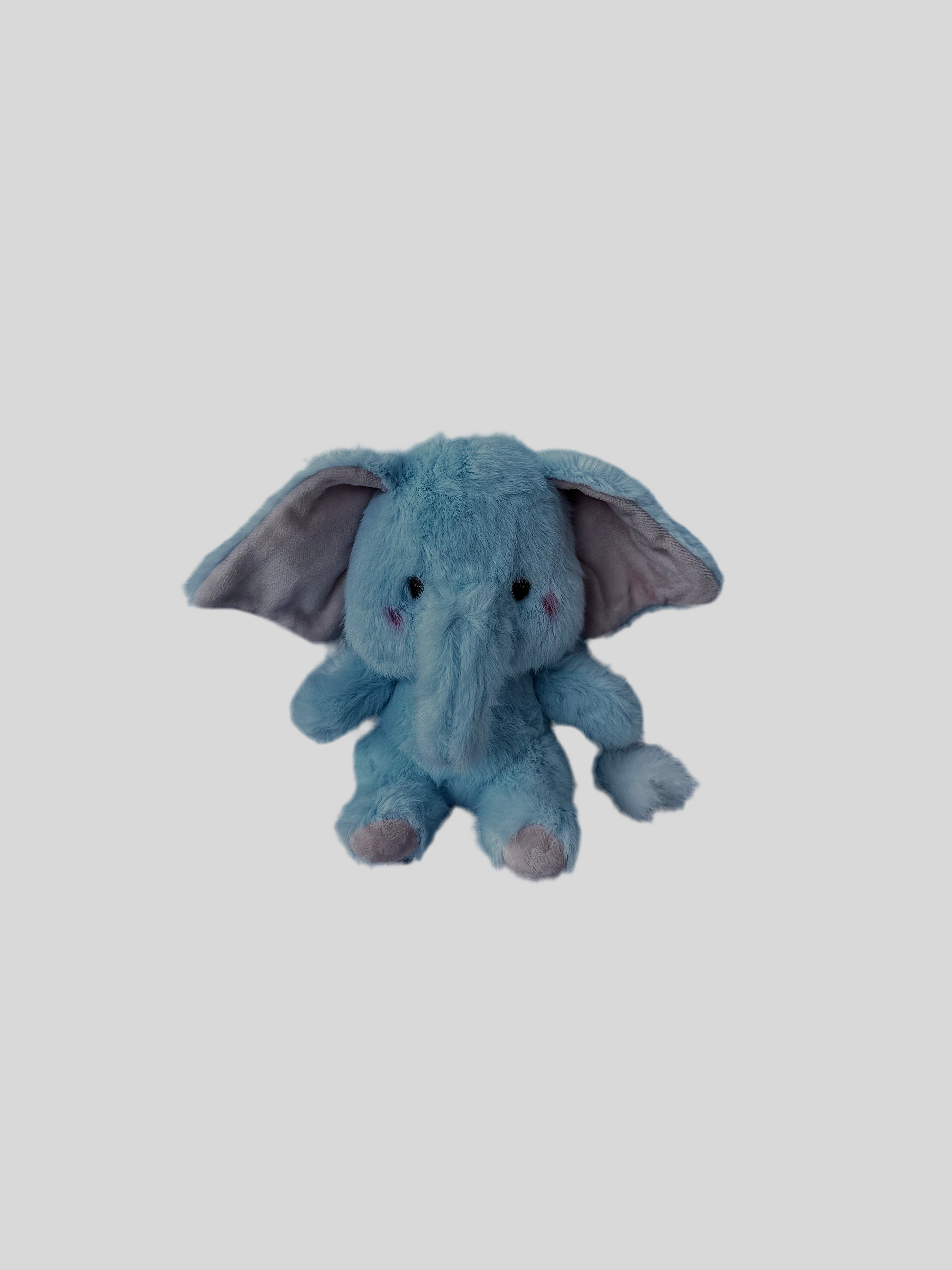 Baby Elephant Plush Keyring