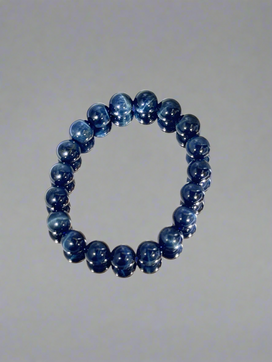 Blue Tiger Eyes Gemstone bracelet