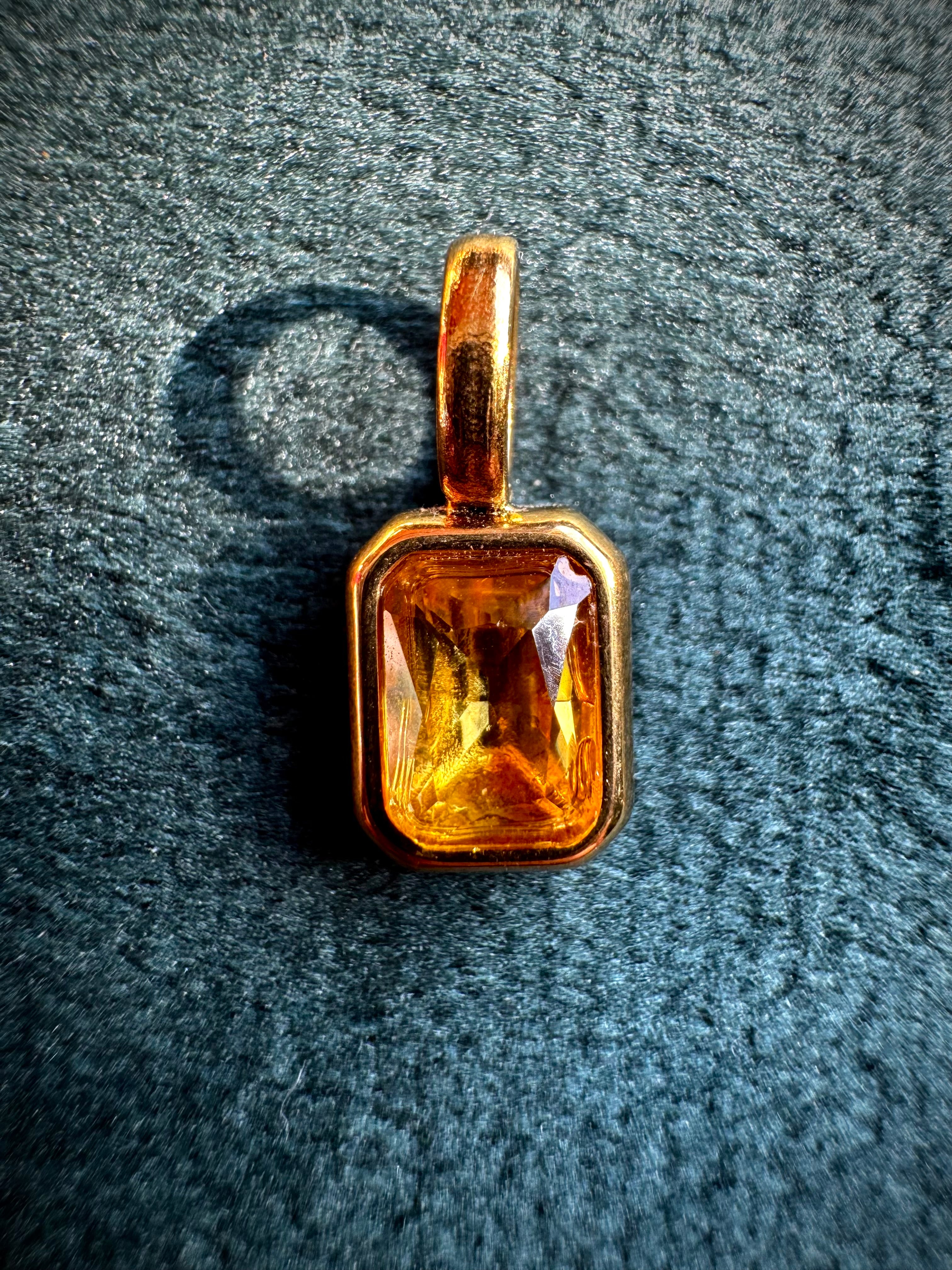 Citrine Charm