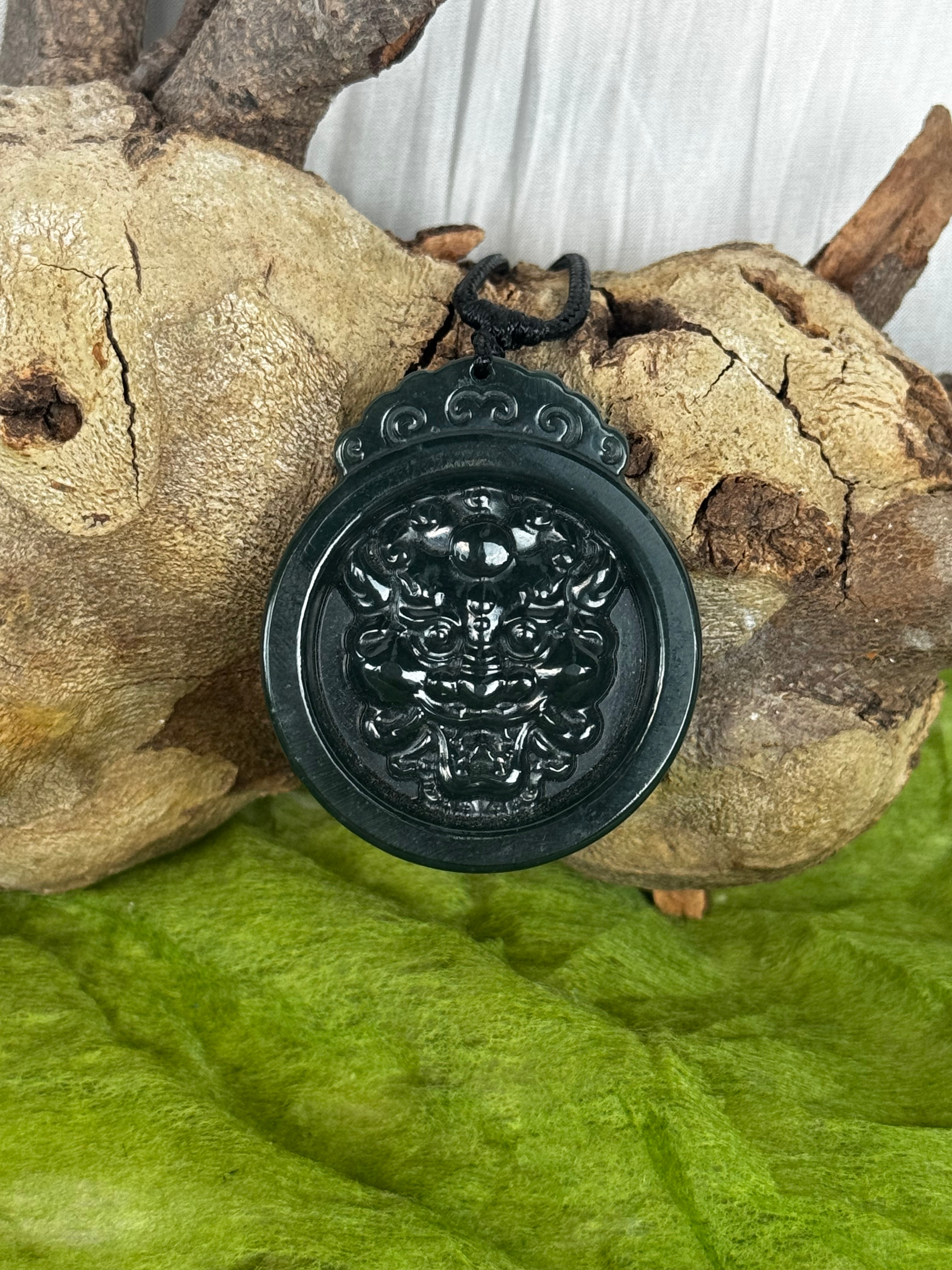 Jade Dragon Pendant