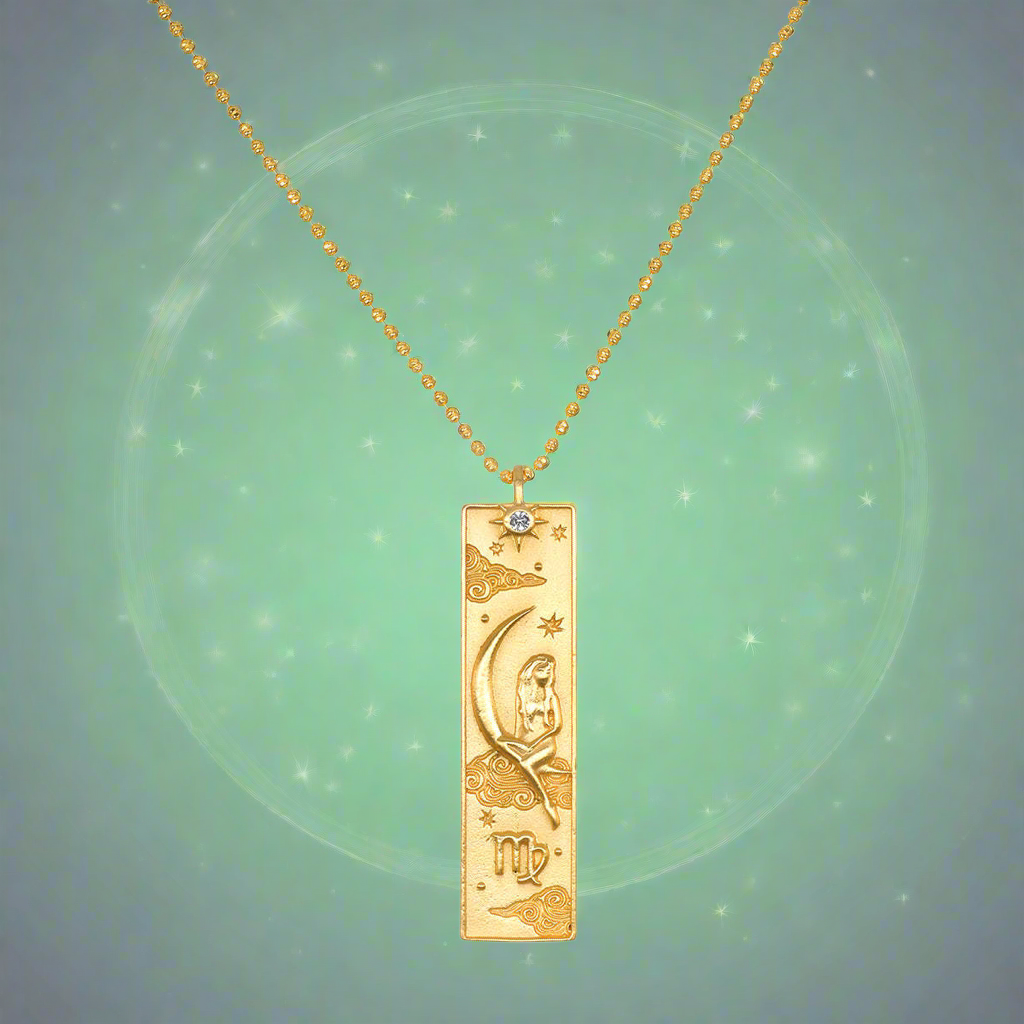 12 Zodiac Tarot Goddess Necklaces