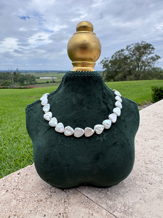 Pearl Heart Necklace