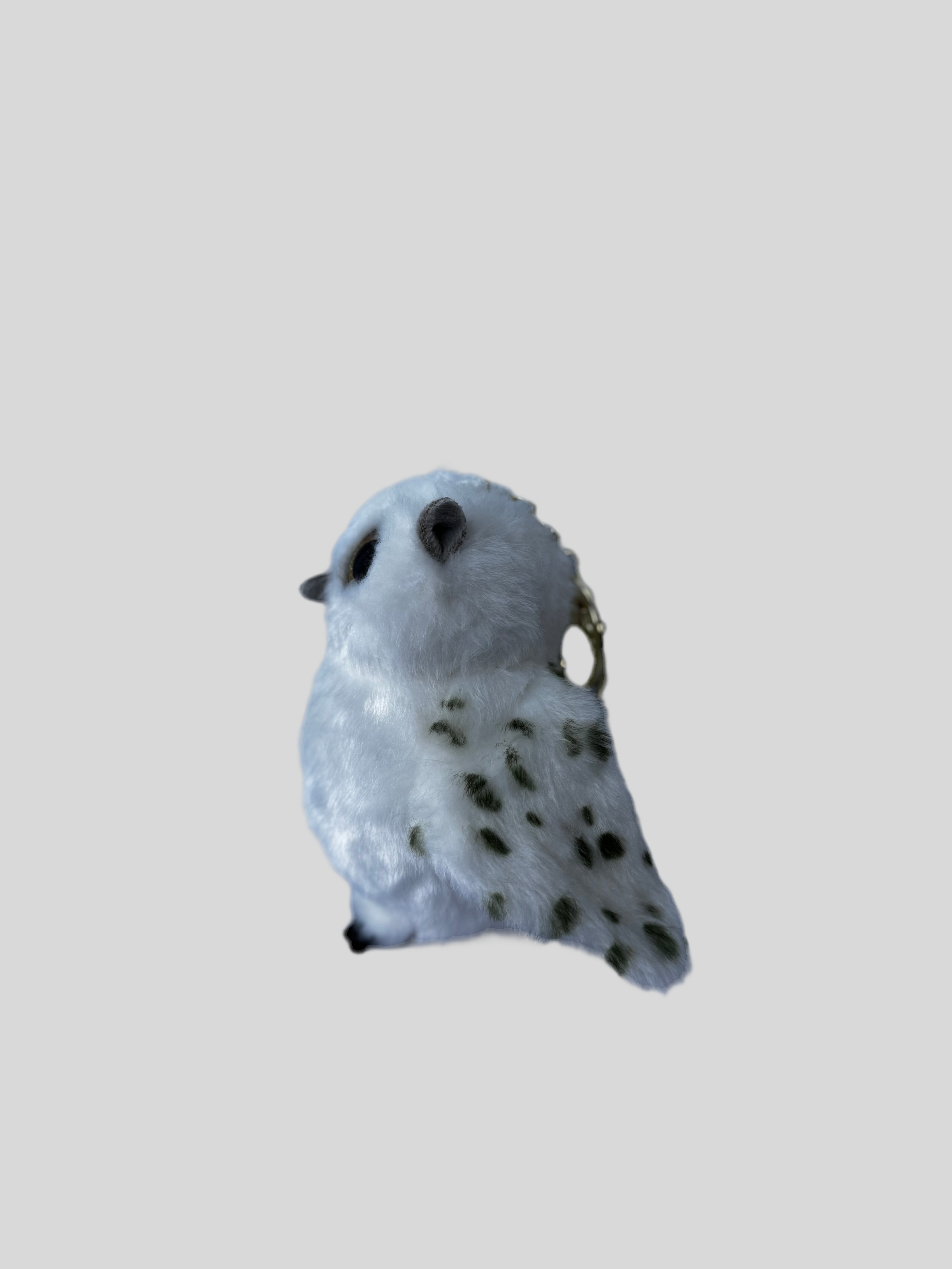 Owl 12cm Plush Keyring