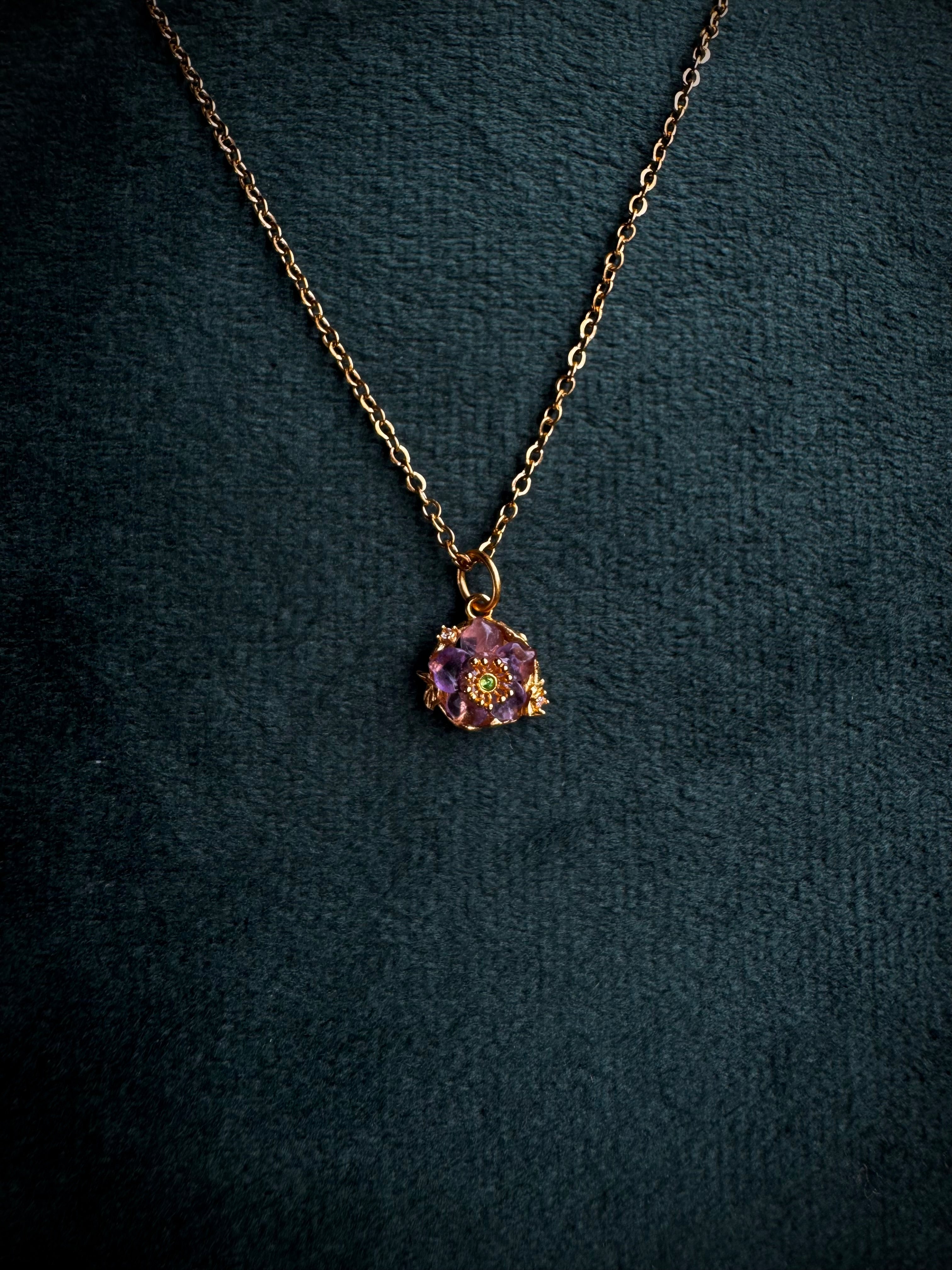 MINI Amethyst Spring Flower