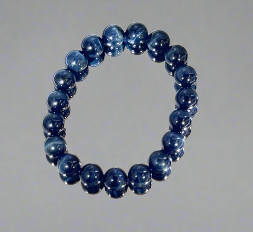 Blue Tiger Eyes Gemstone bracelet