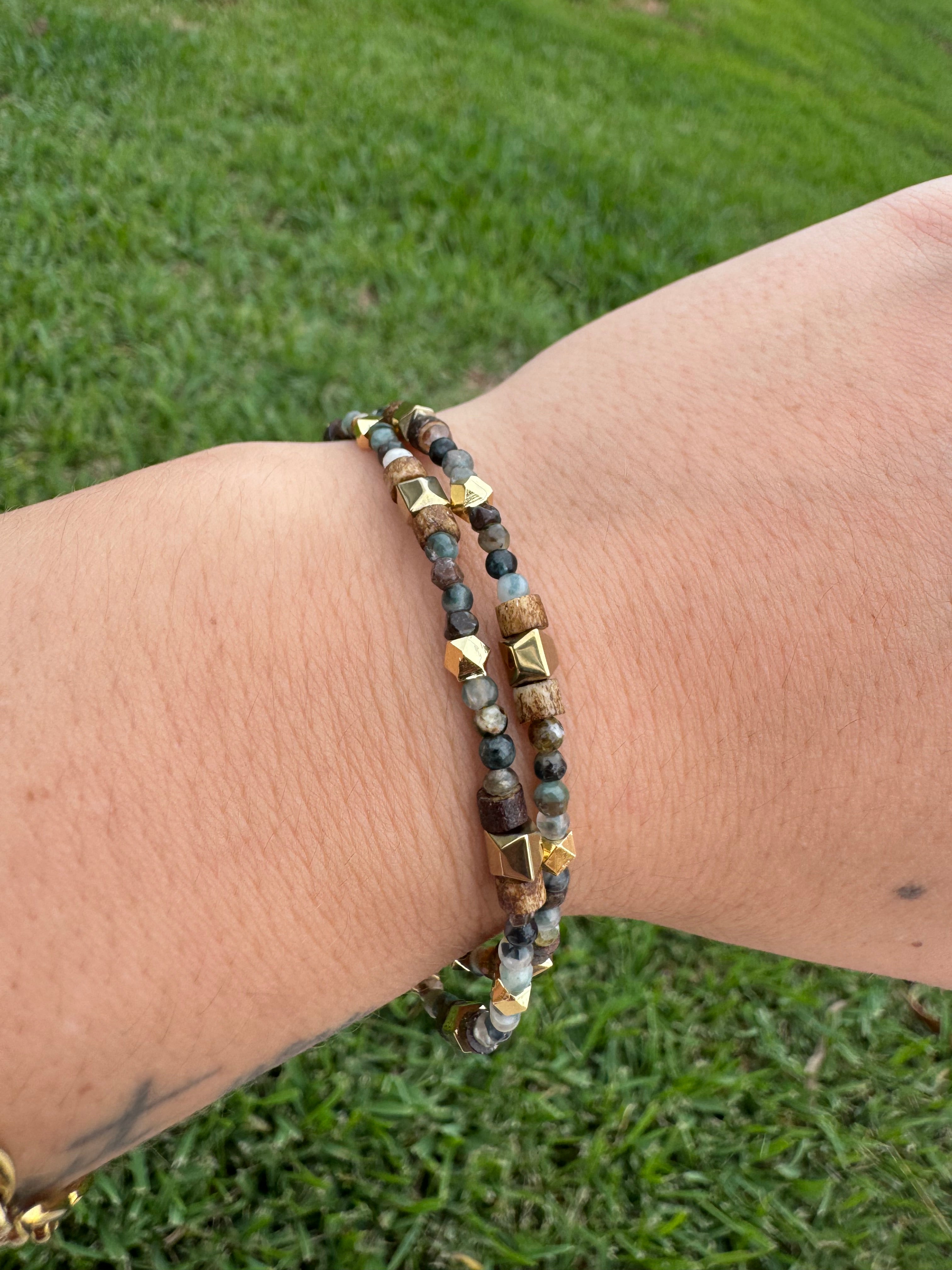 Pyrite, Tourmaline Choker