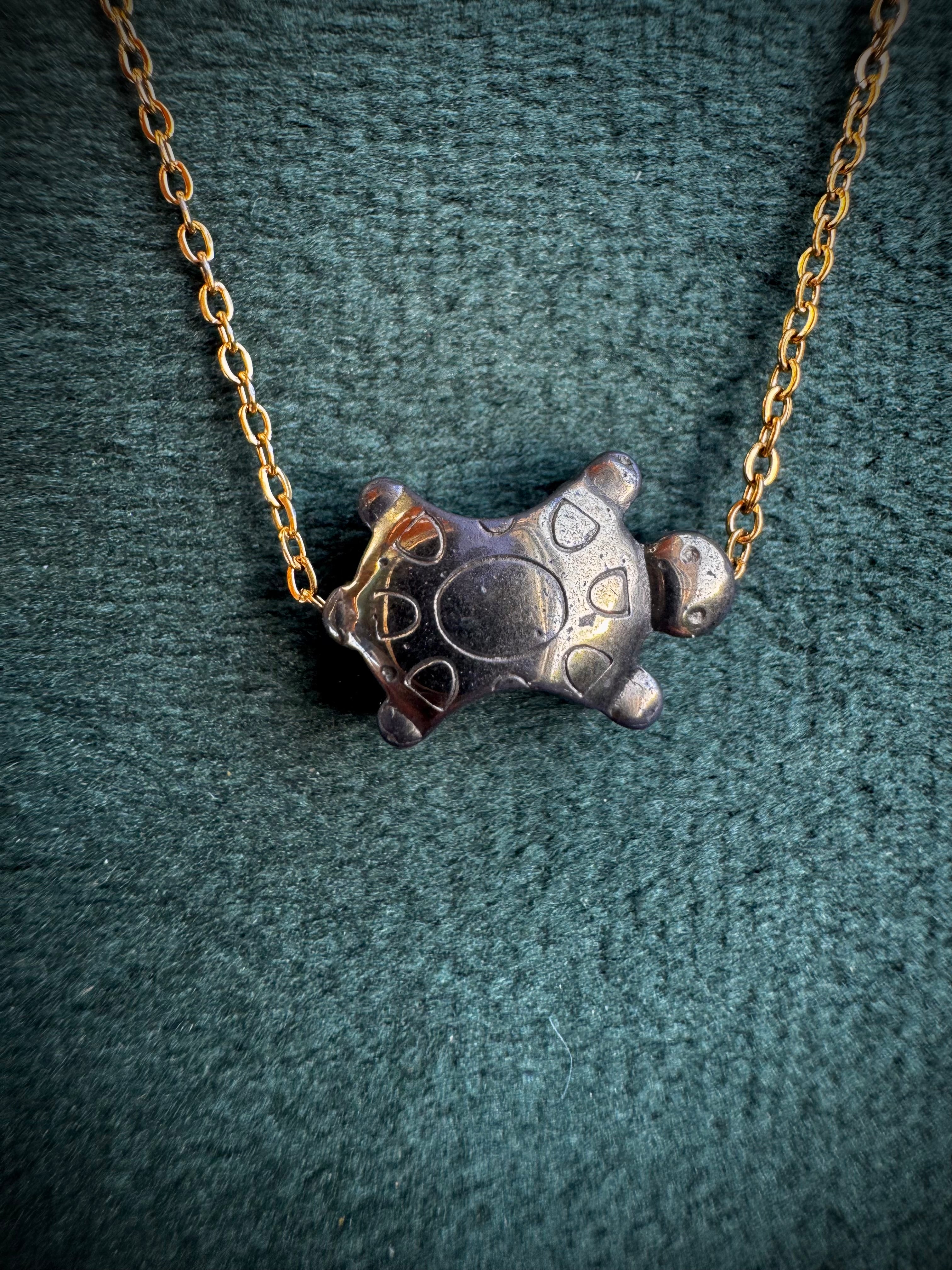 Pyrite turtle