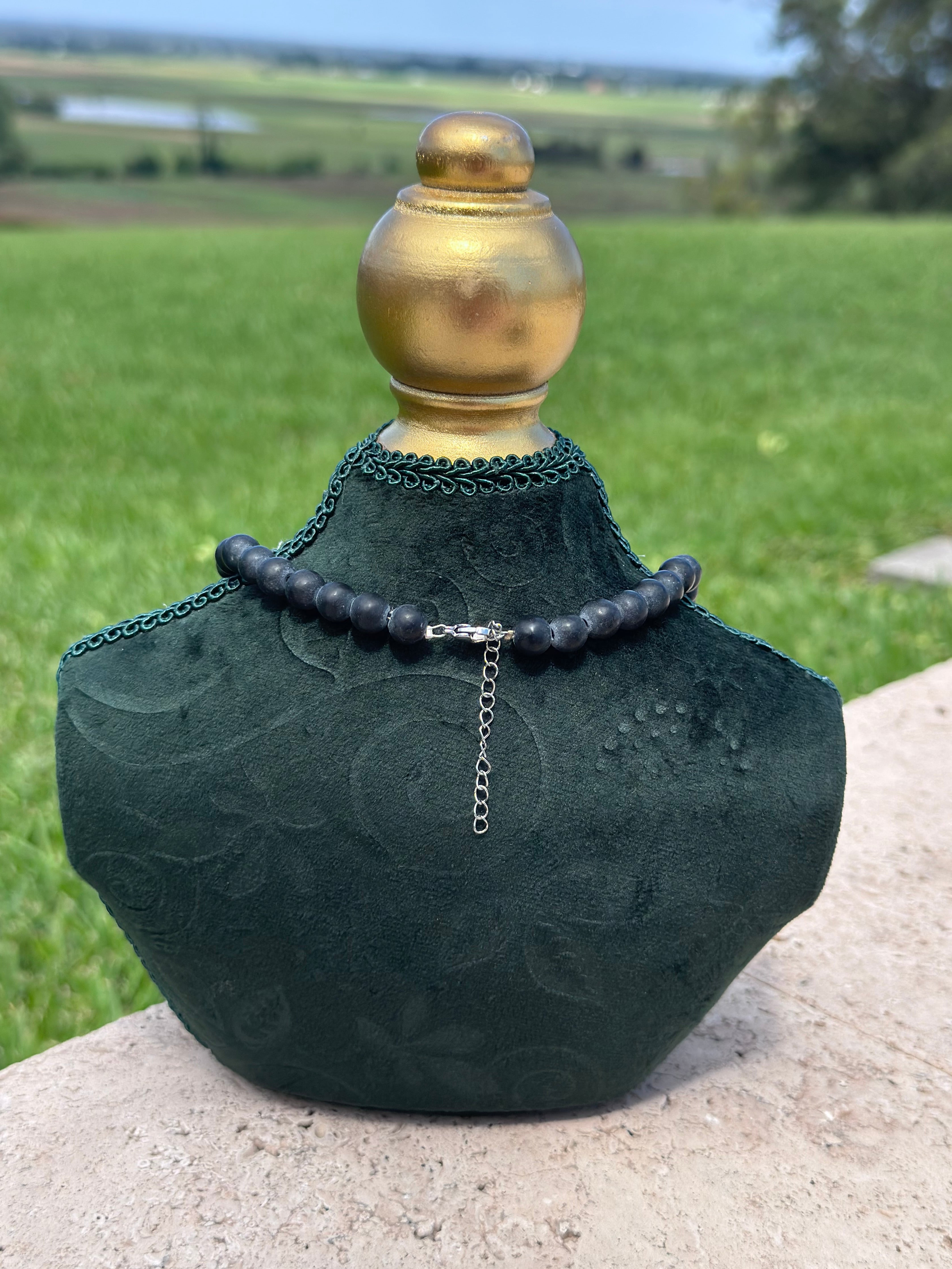 Moon Essential oil Necklace