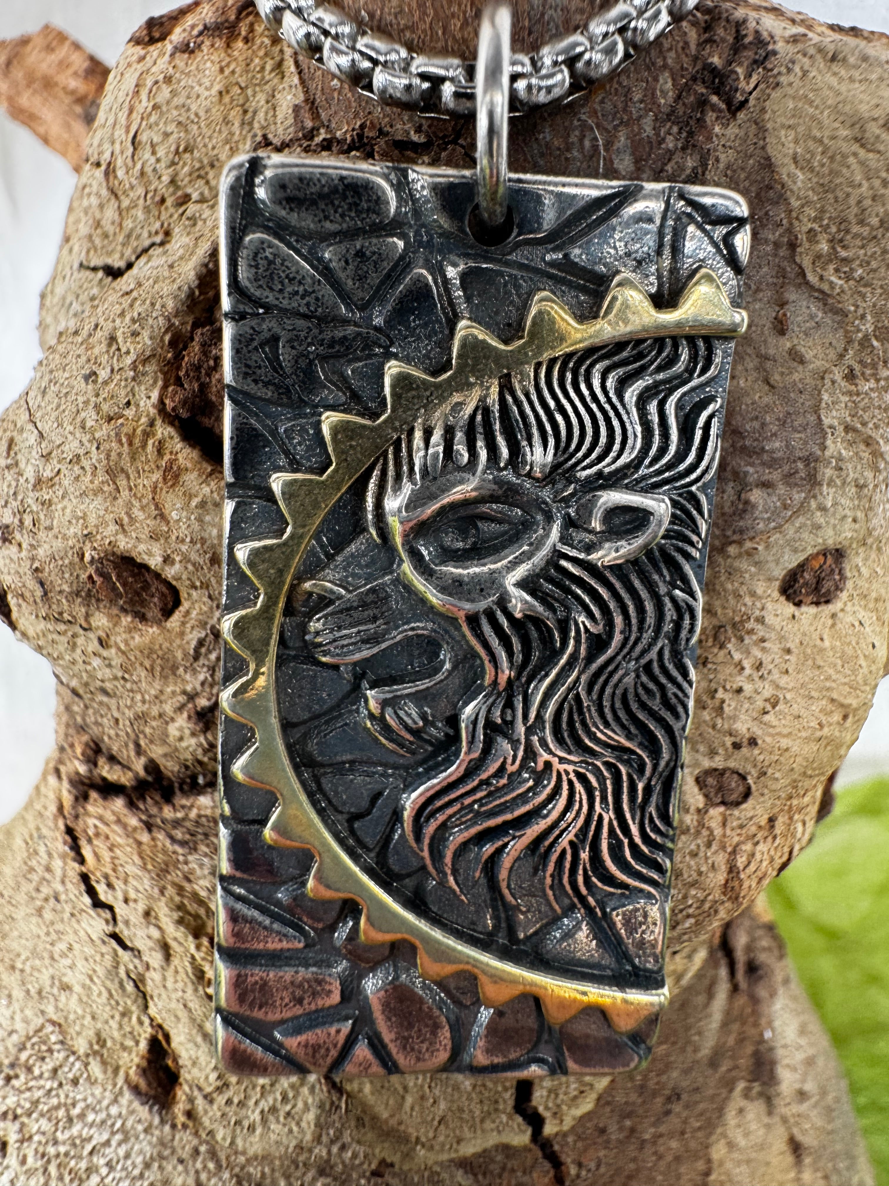 Lion stainless steel Pendant