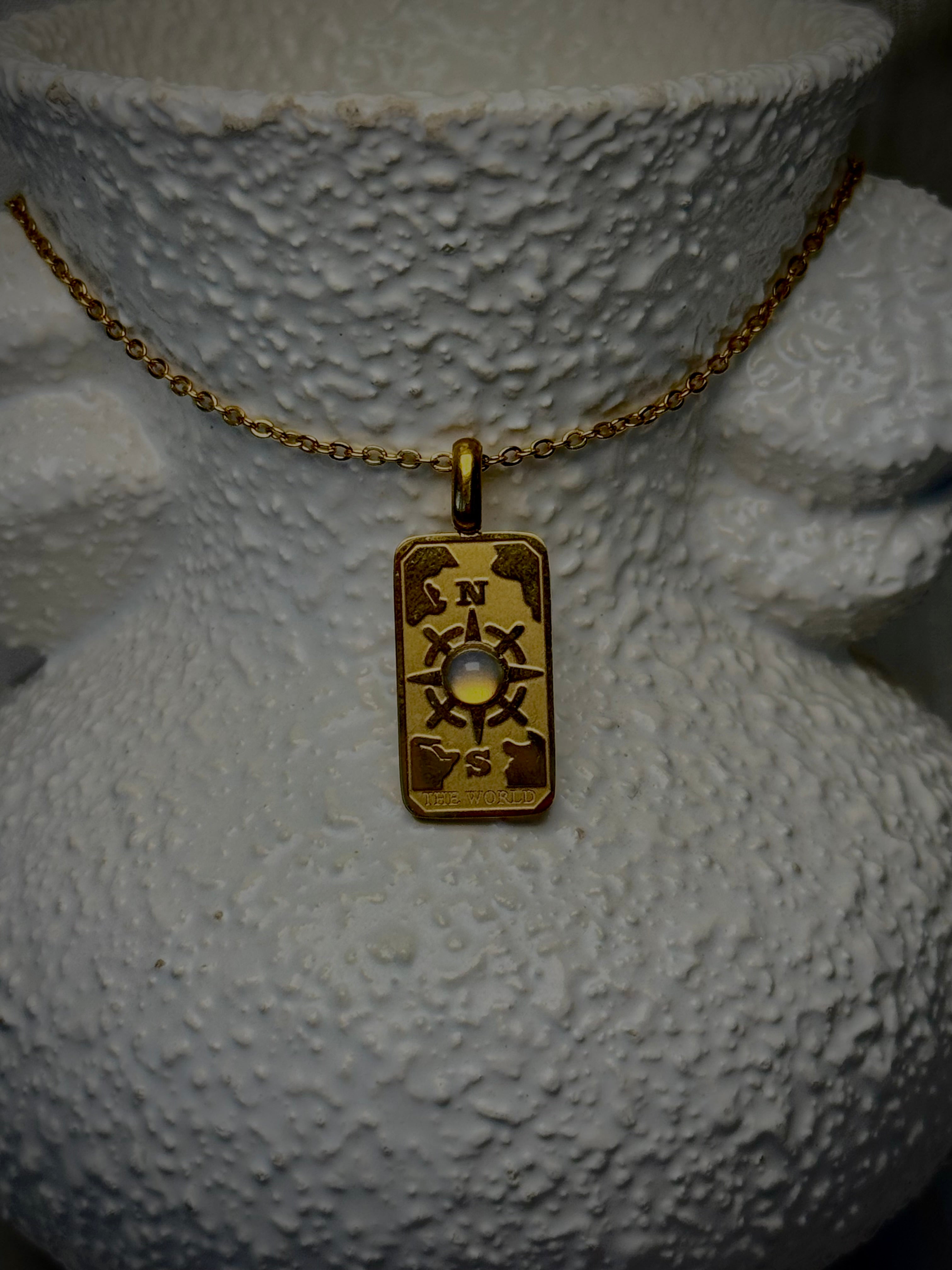 The World Tarot Necklace
