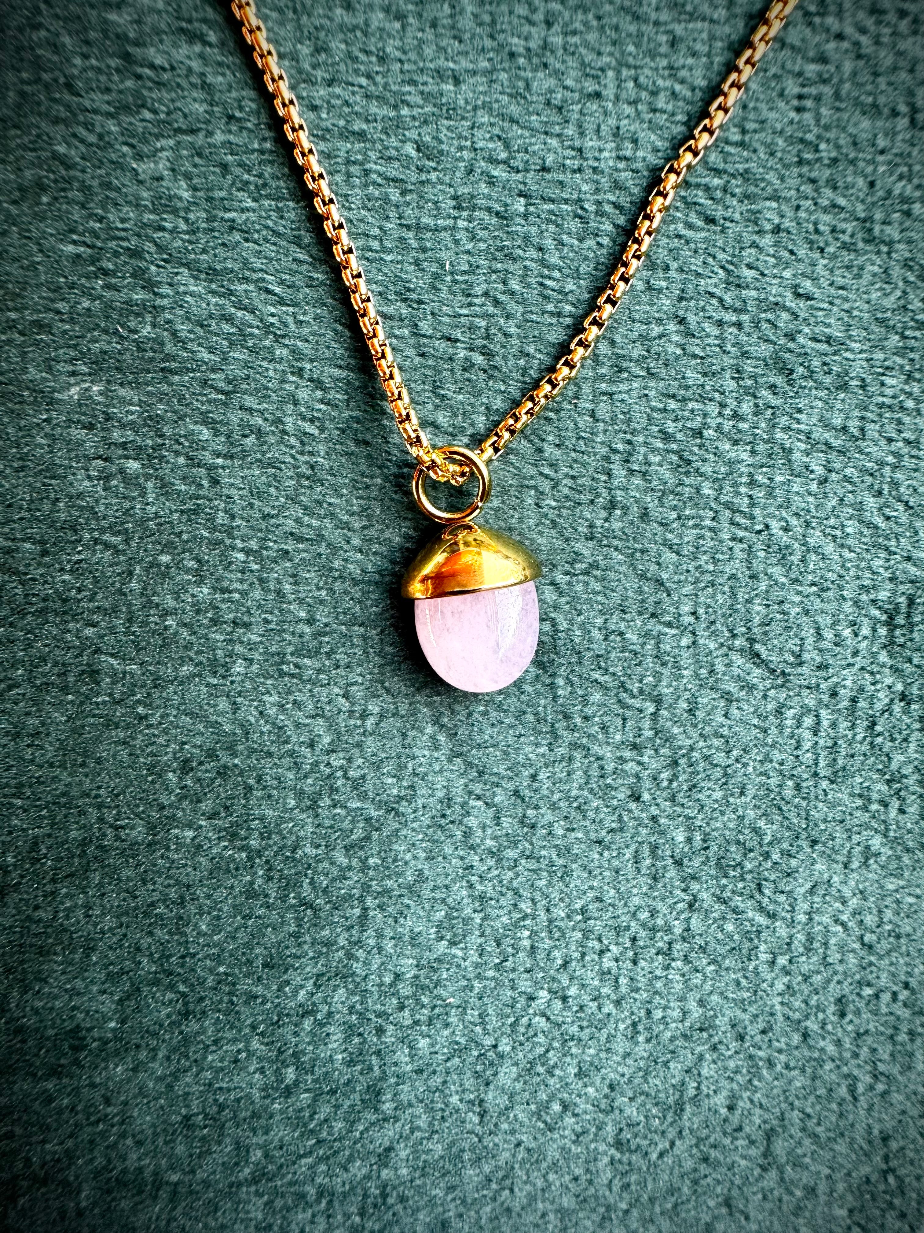 Rose Quartz Charm