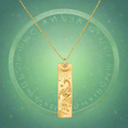 Load image into Gallery viewer, 12 Zodiac Tarot Goddess Necklaces
