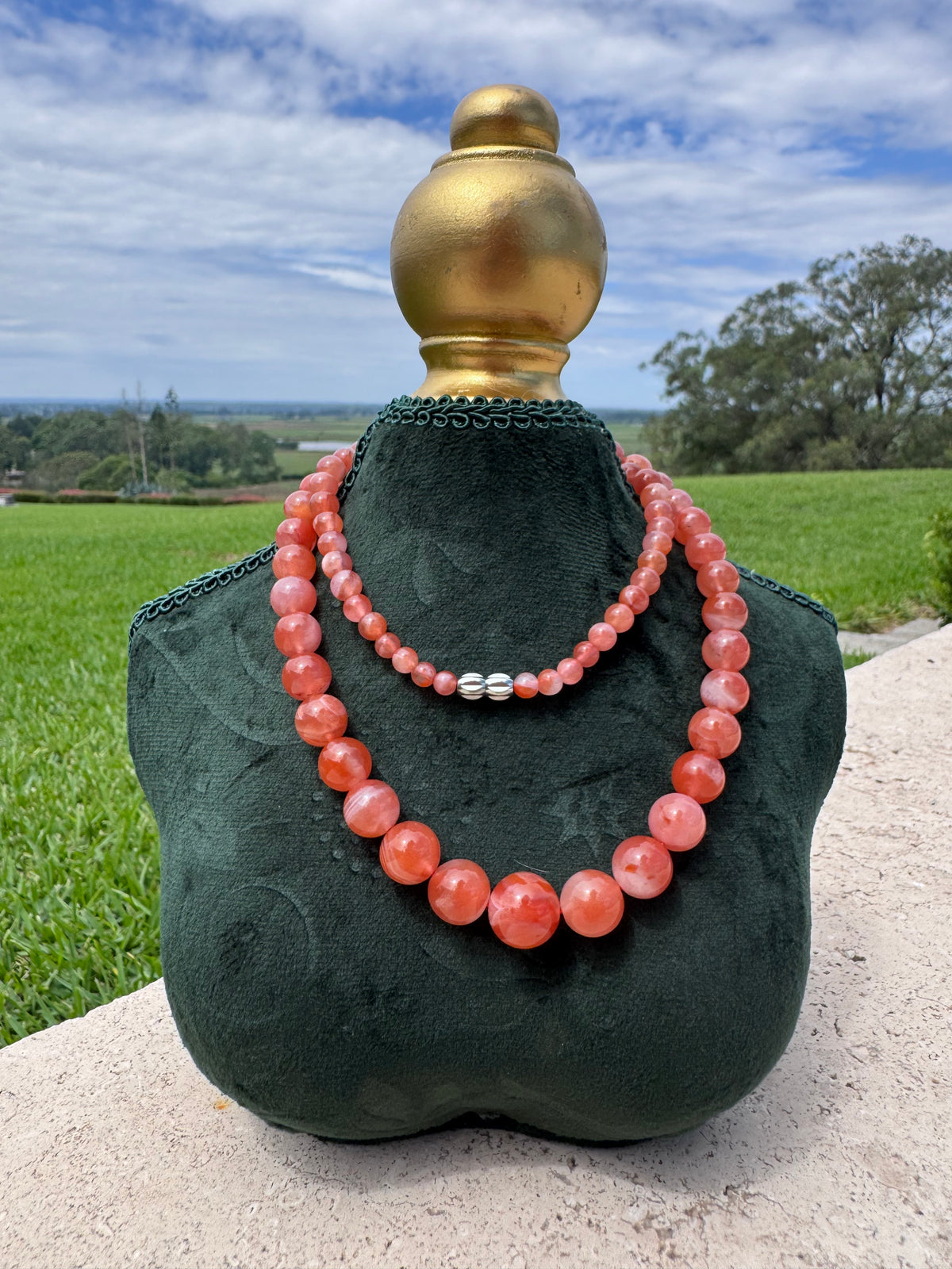 The Sichuan Yanyuan Red Agate Necklace