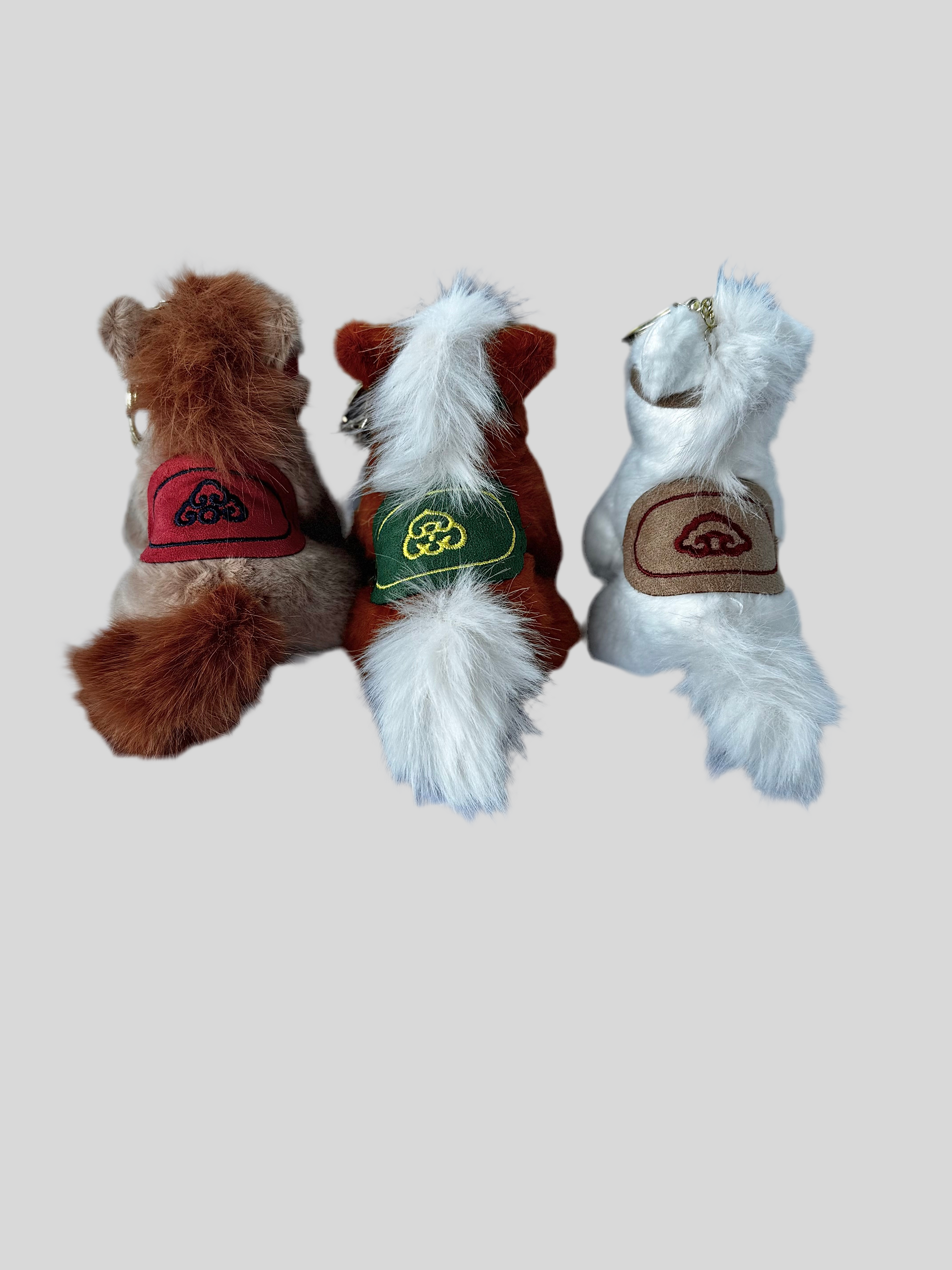 Horse Saddle Plush Keyring