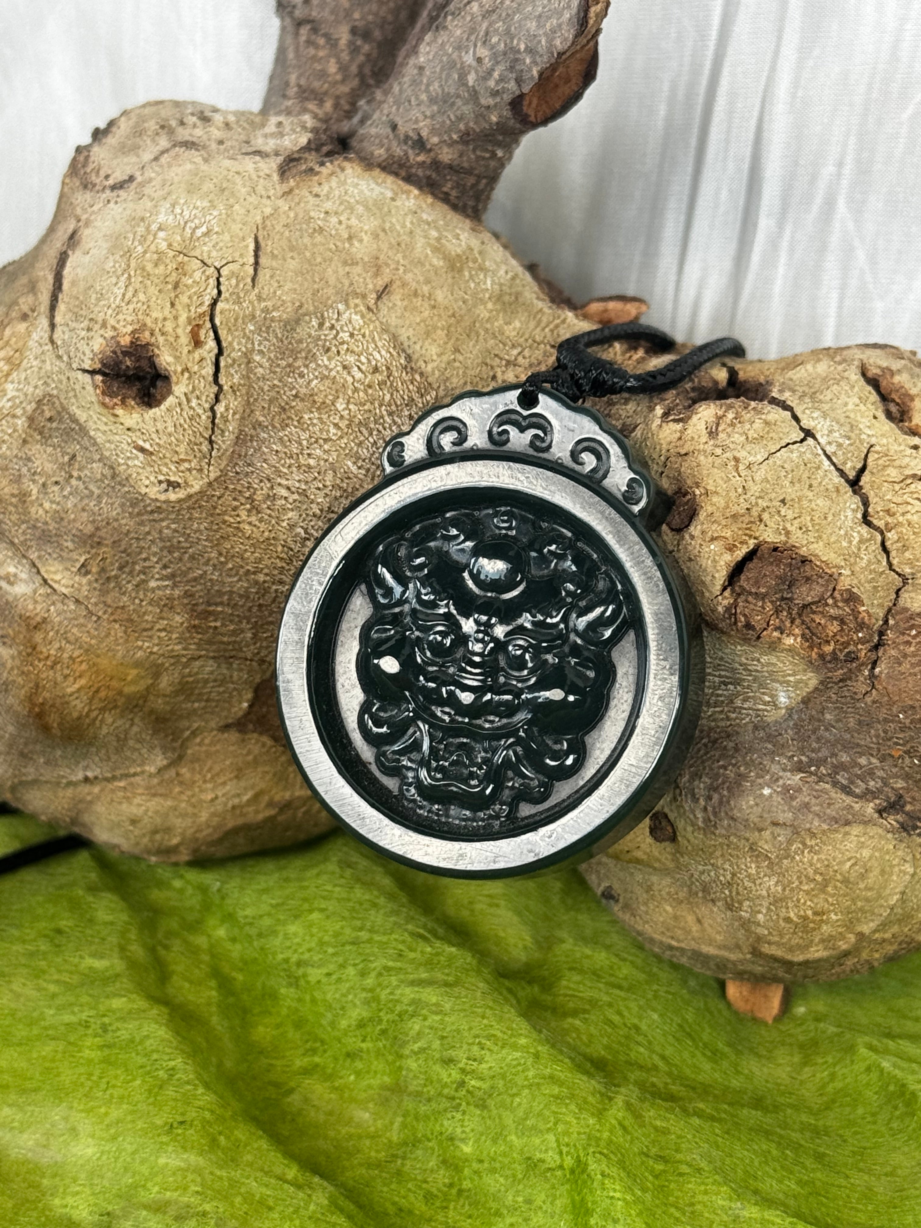 Jade Dragon Pendant