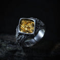 Load image into Gallery viewer, silver lady justice ring
