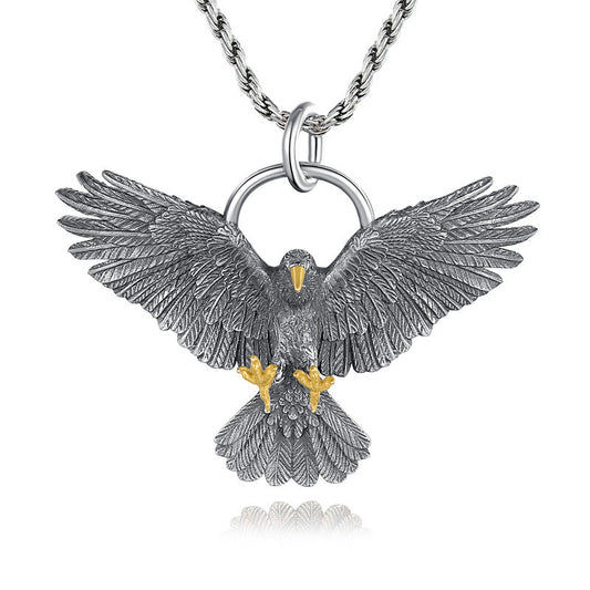 s925 eagle pendant