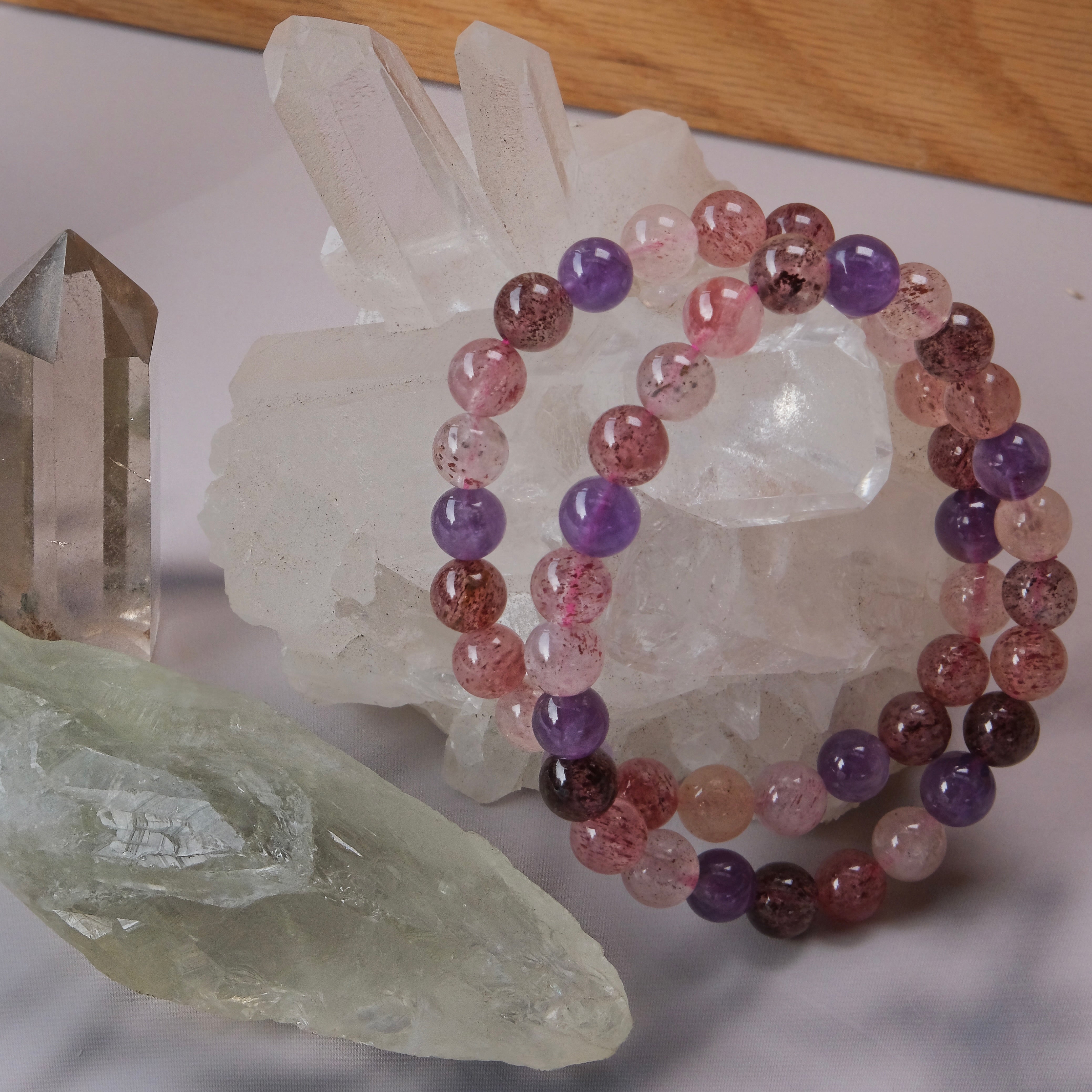 Super 7 Crystal Bracelet — Harmony, Protection & Spiritual Strength