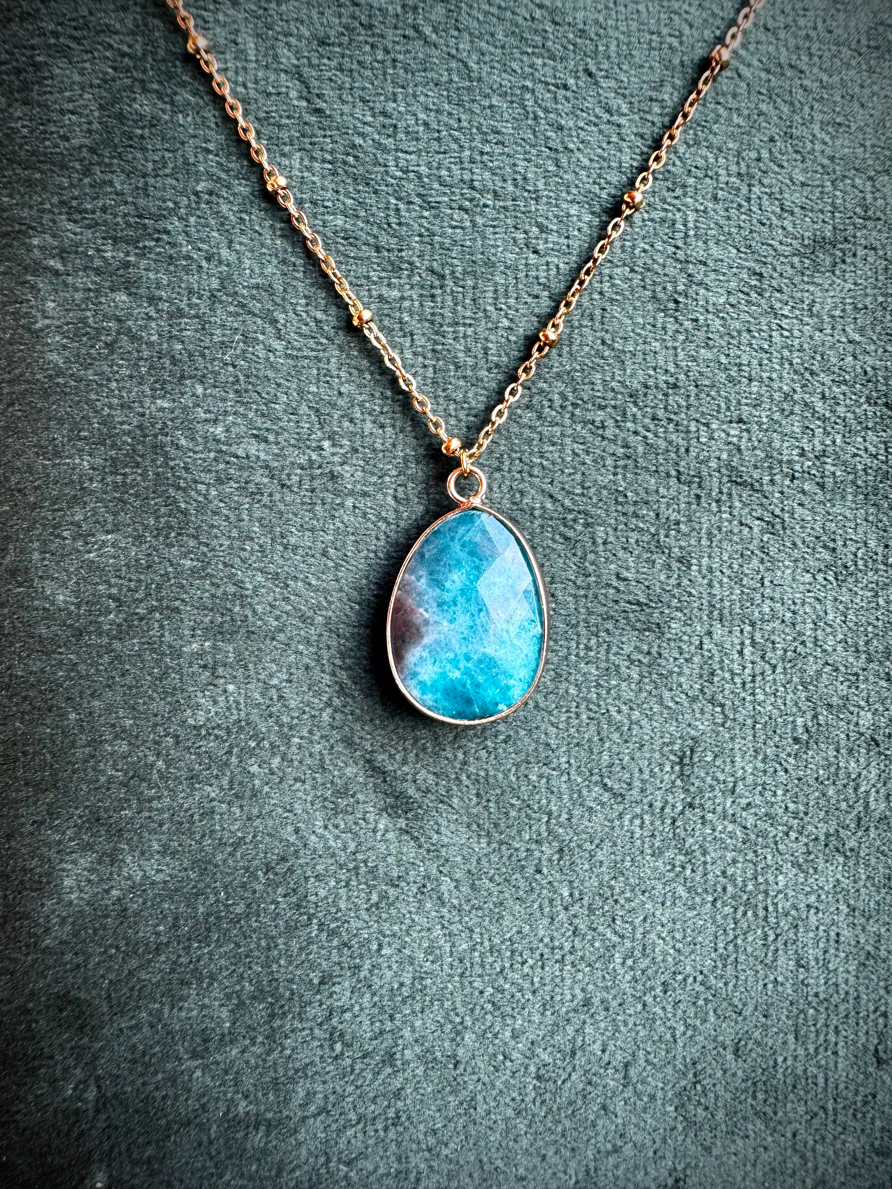 Boho crystal pendants