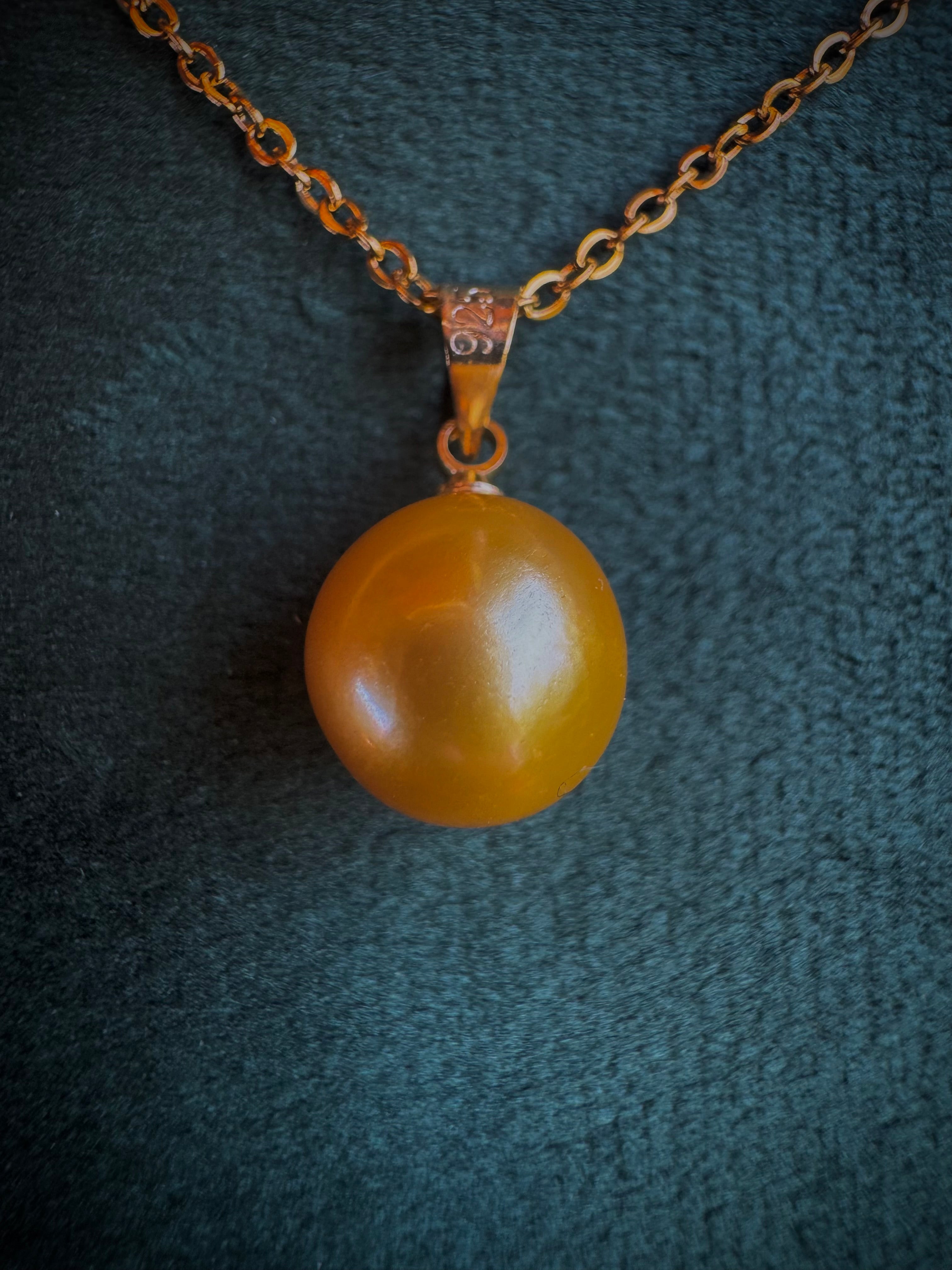 Gold Freshwater Pearl