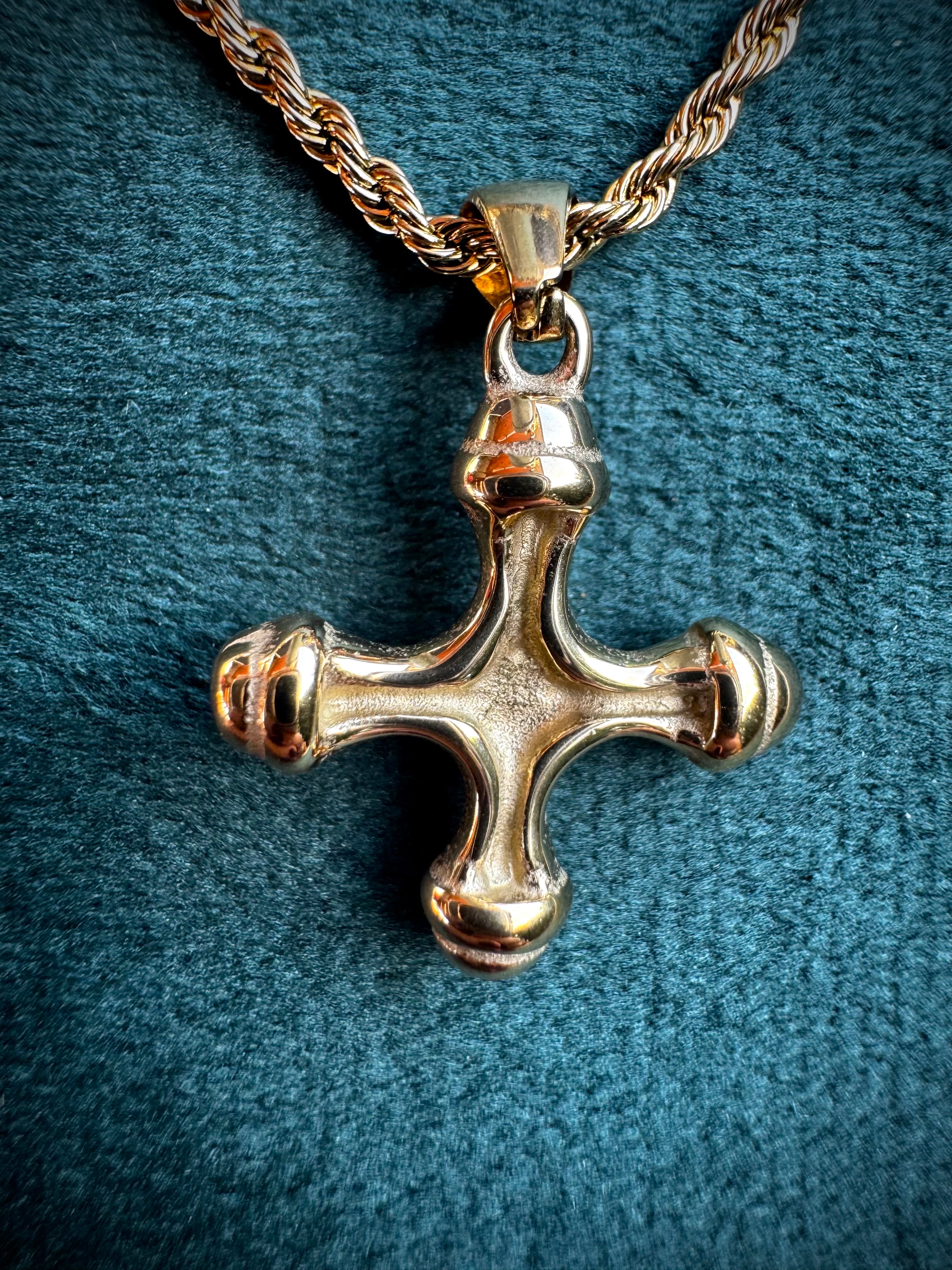 Tigers Eye Cross