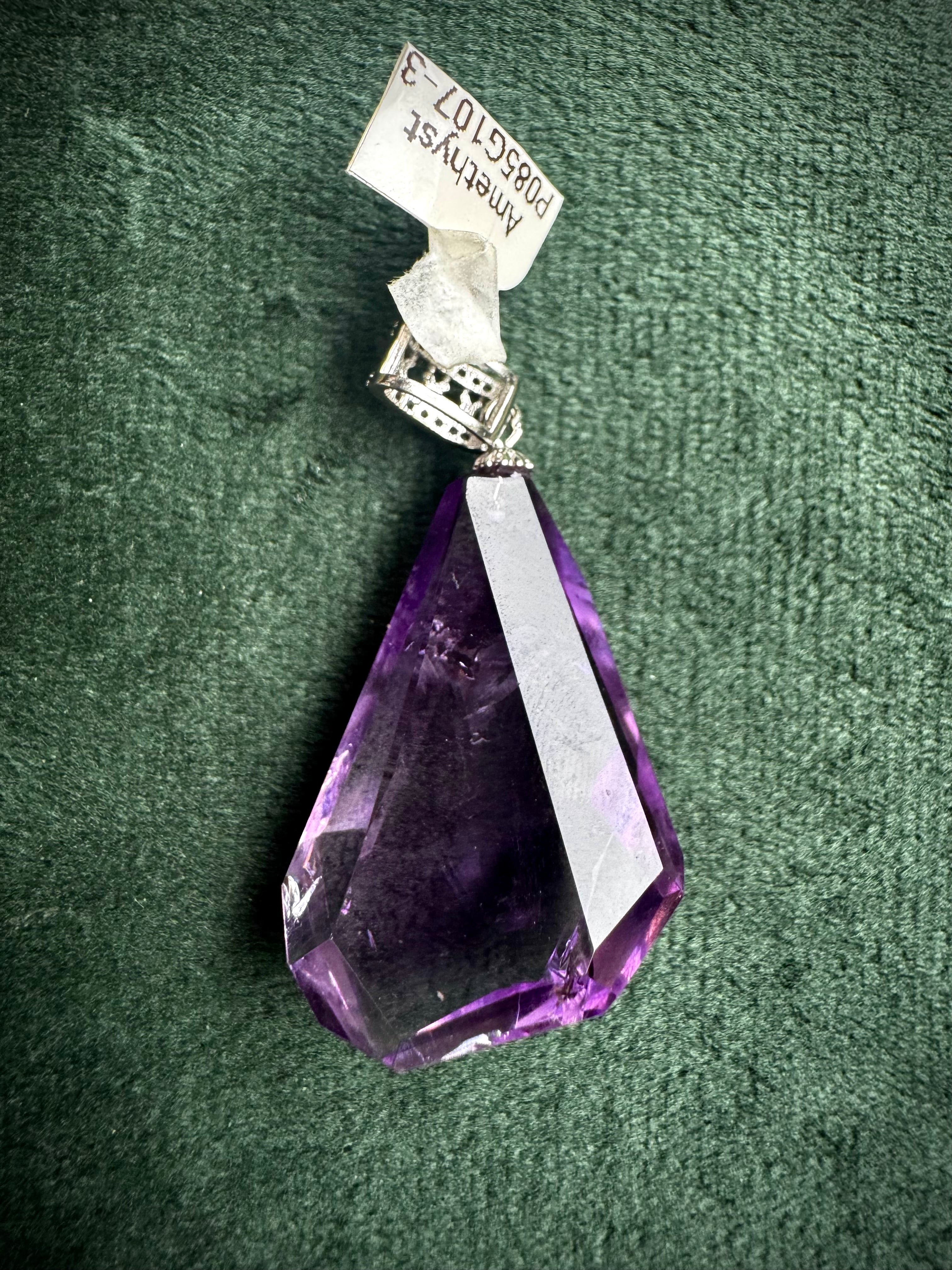 AA Grade Amethyst Pendant