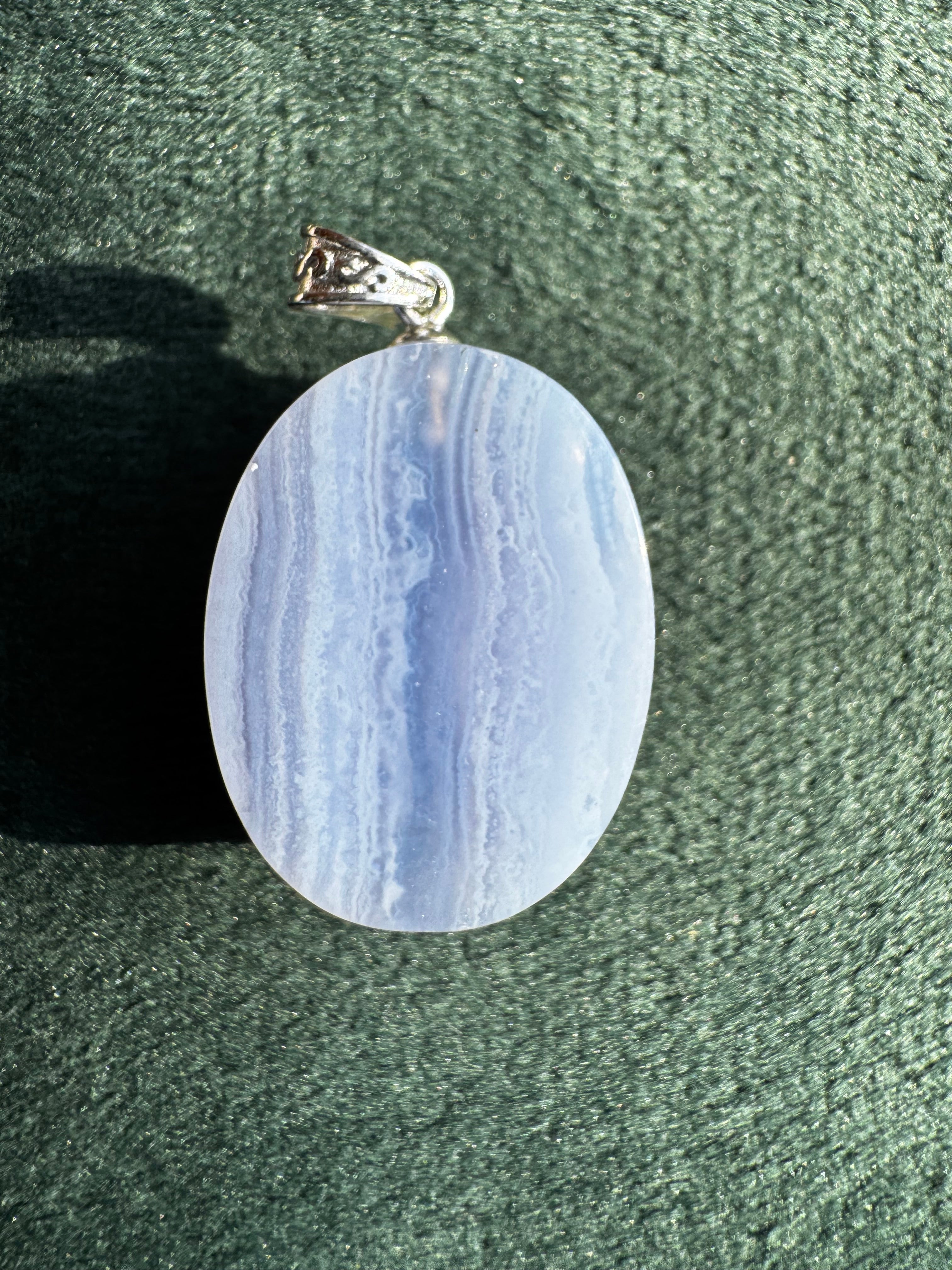 Blue Lace Agate Oval