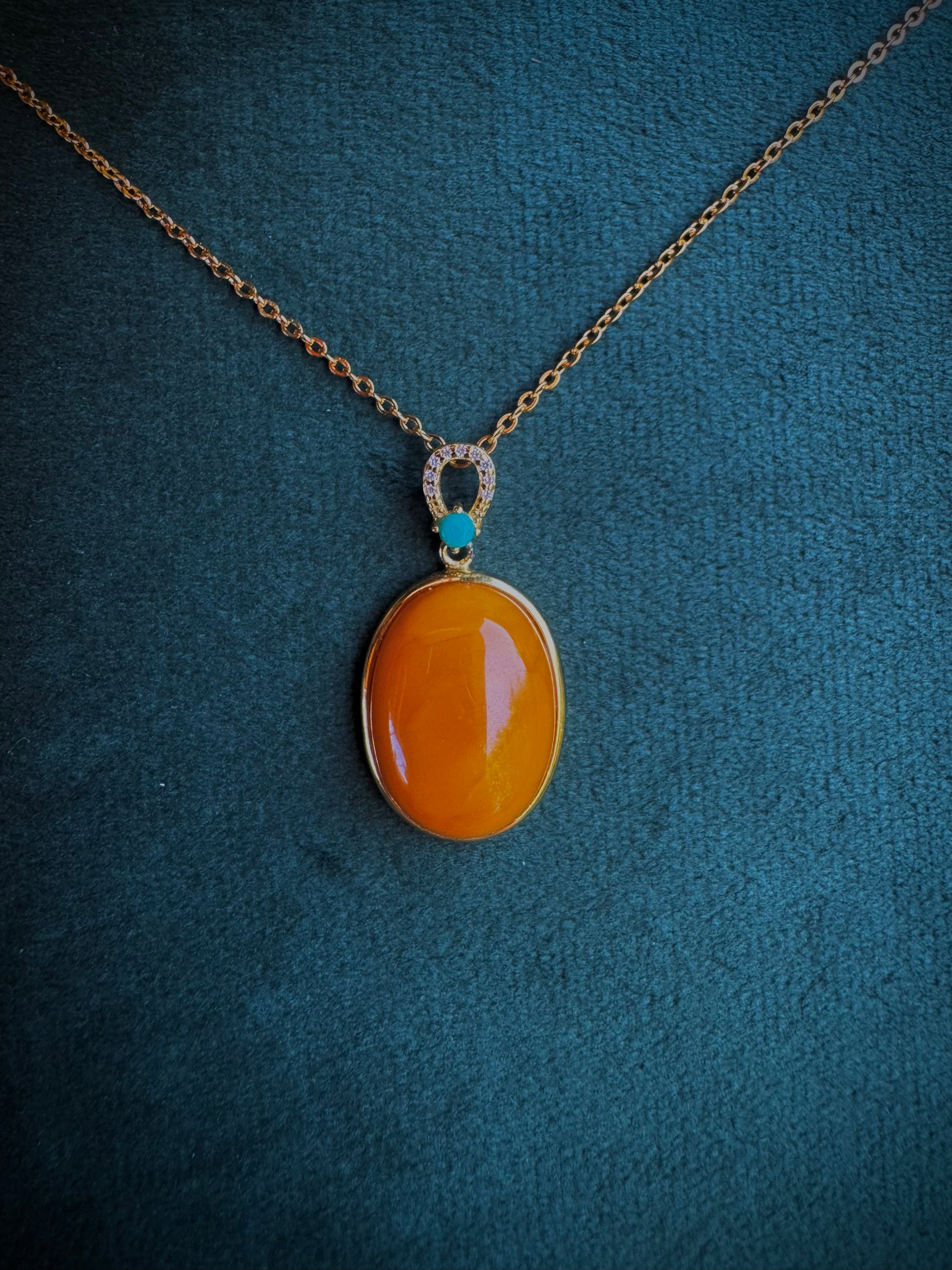 Honey Amber Pendant