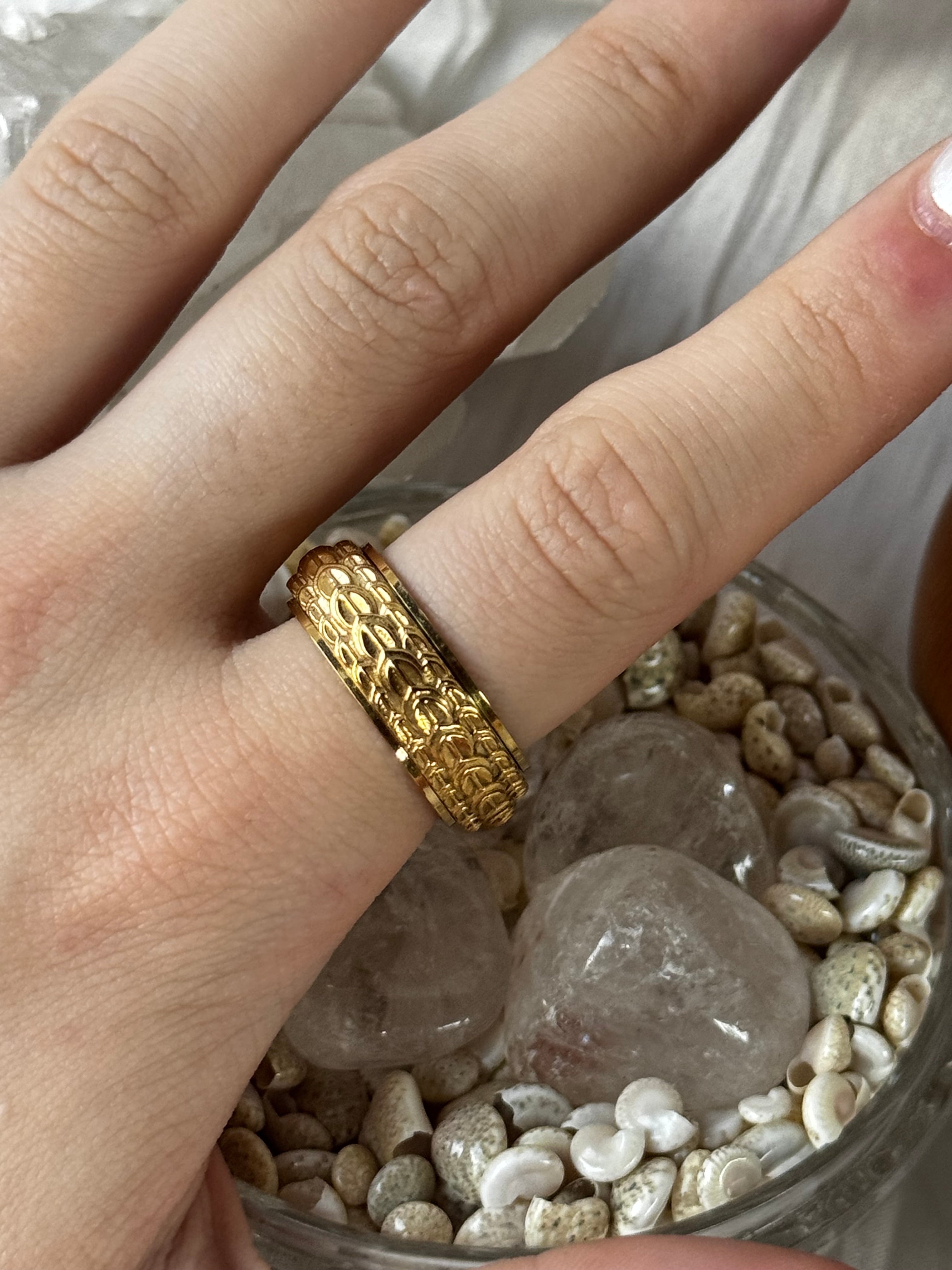 Dragon Scales Fidget Ring