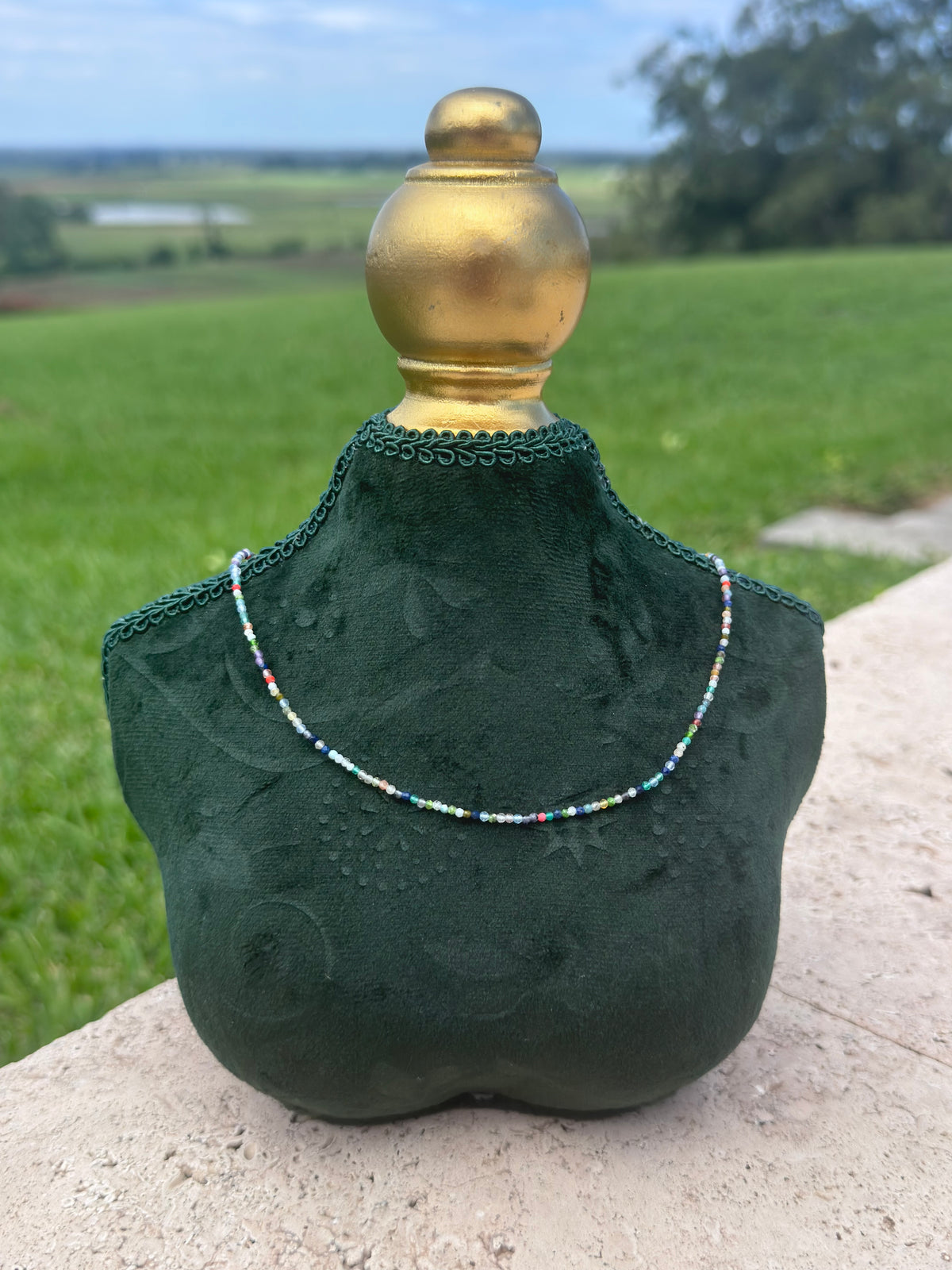 Multi Crystals Necklace