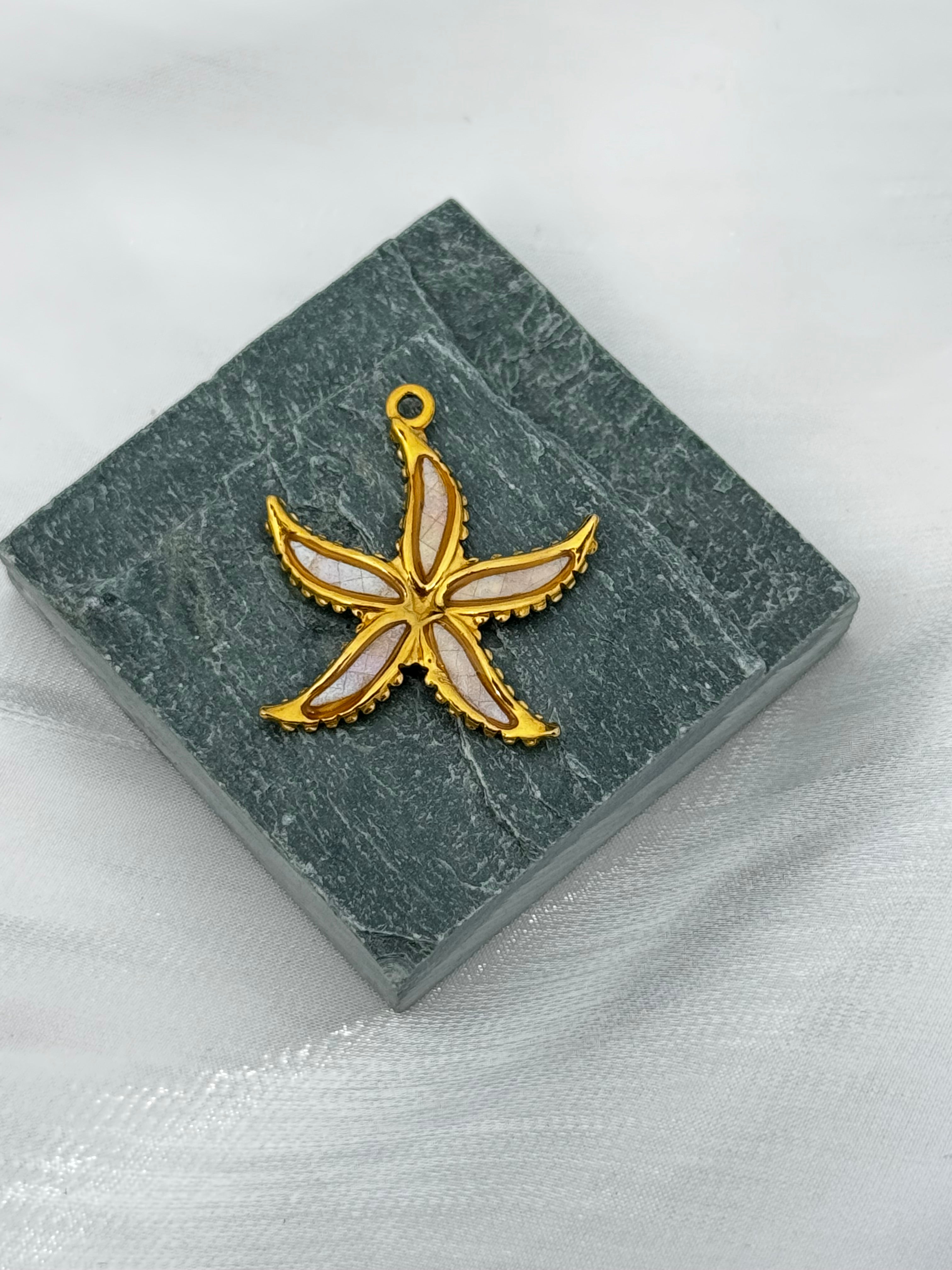 Abalone Star Fish Pendants