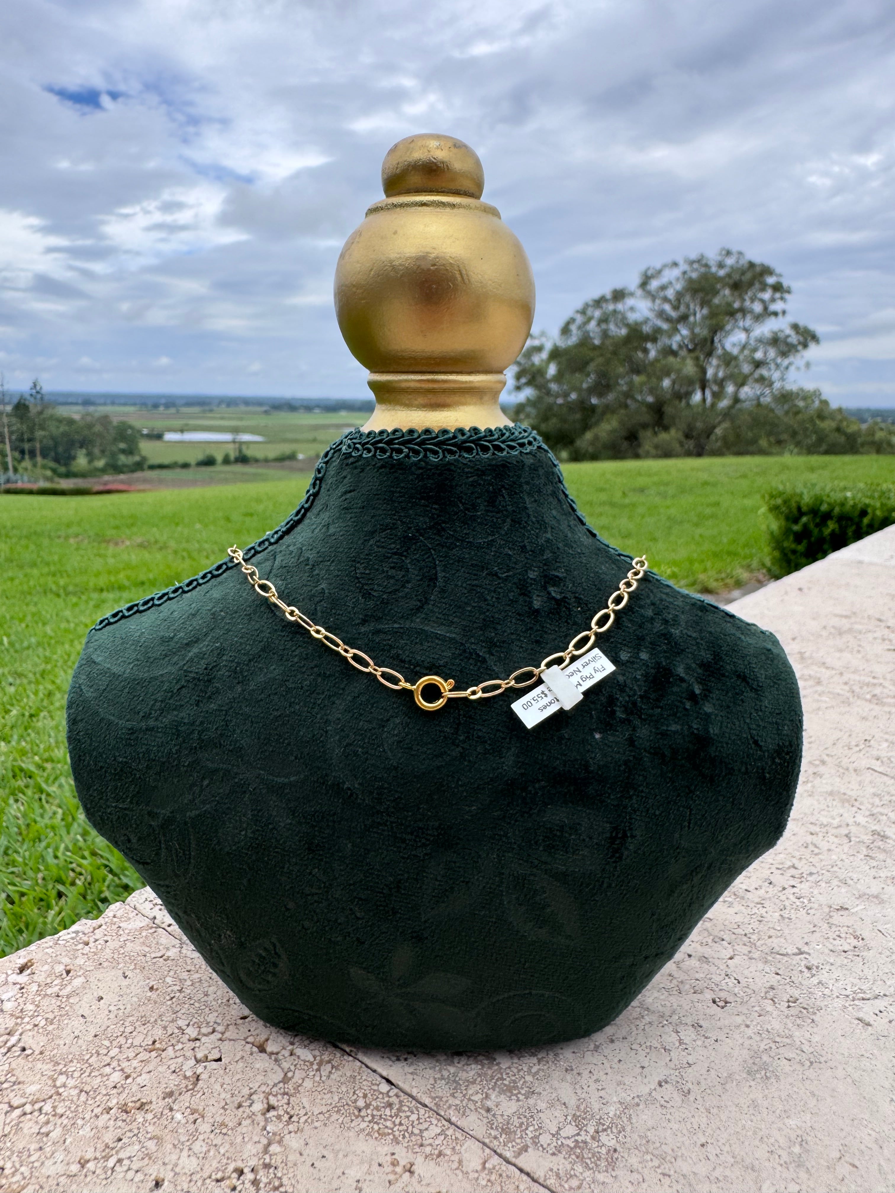 Moonstone & Pearl Necklace