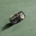 Load image into Gallery viewer, Ancient Viking Rune S925 silver Ring
