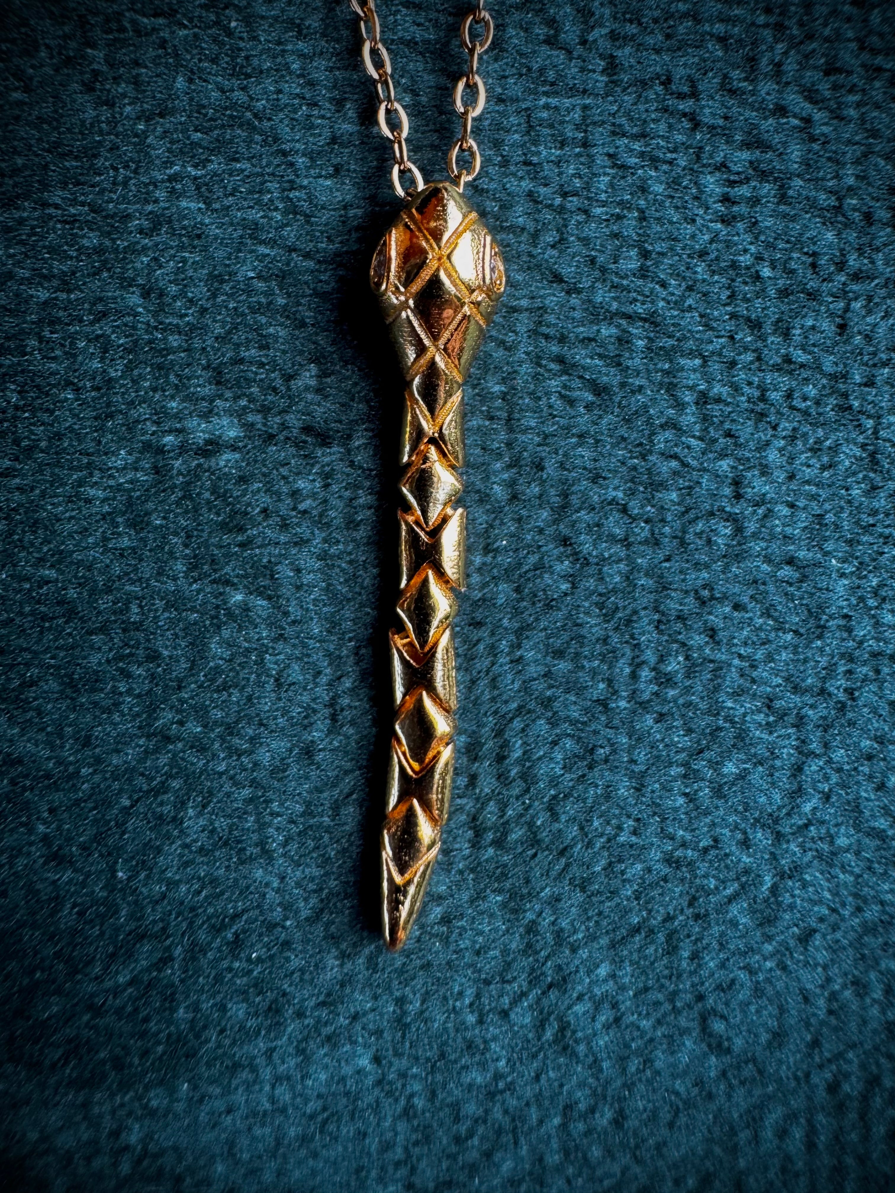 Mechanical Snake Necklace S925