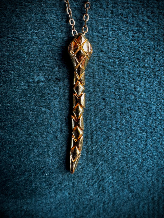 Mechanical Snake Necklace S925