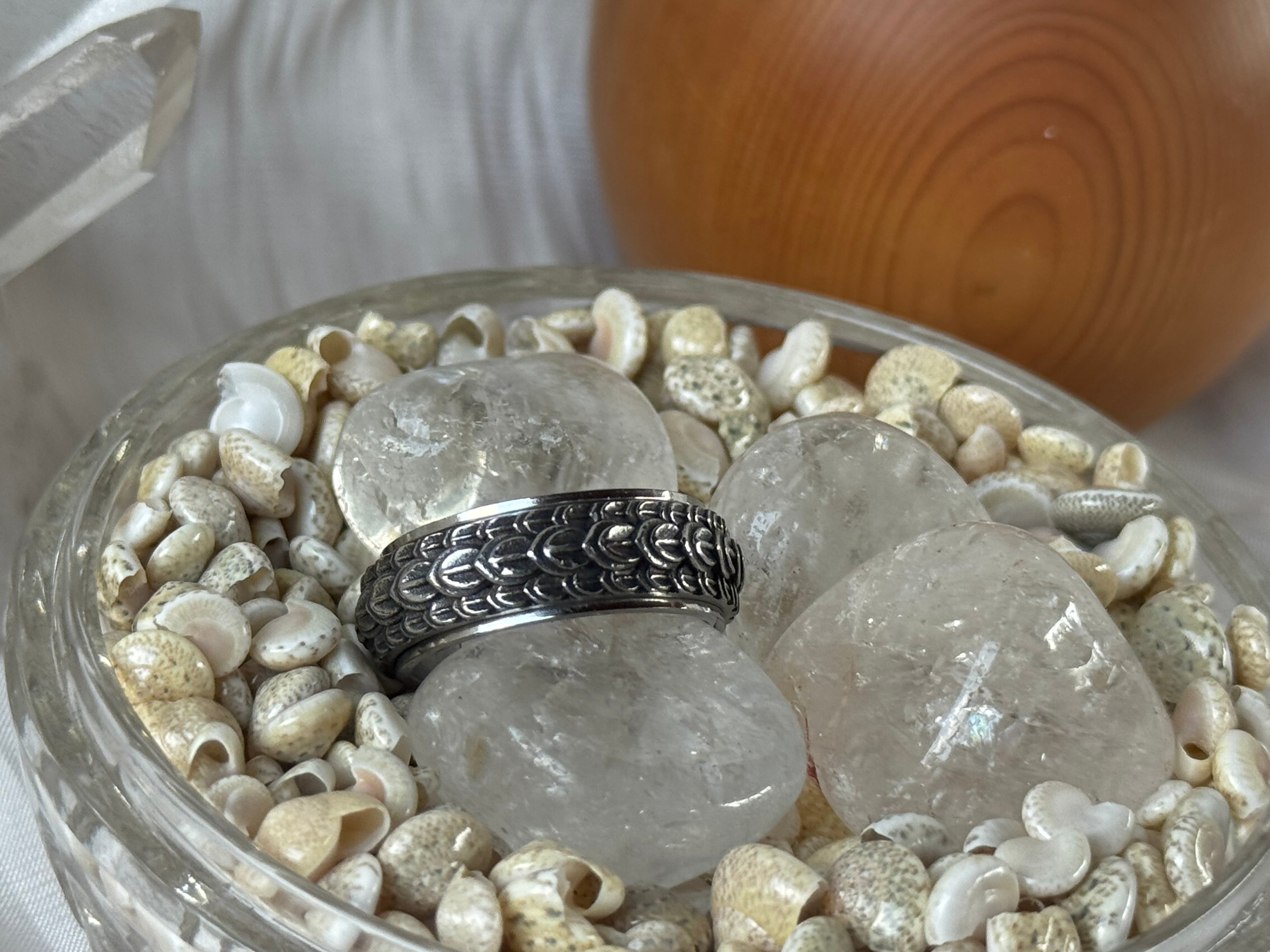 Dragon Scales Fidget Ring