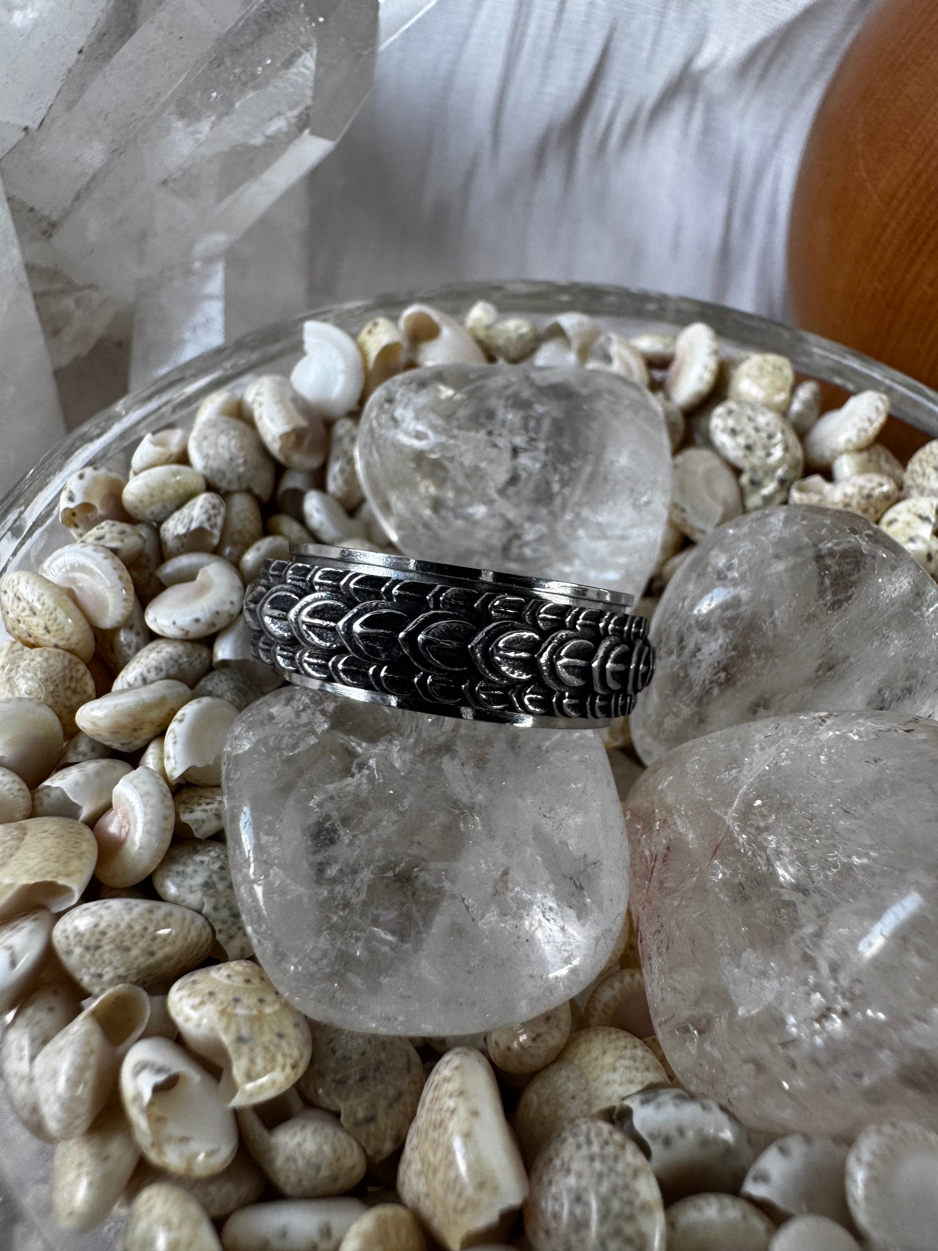 Dragon Scales Fidget Ring