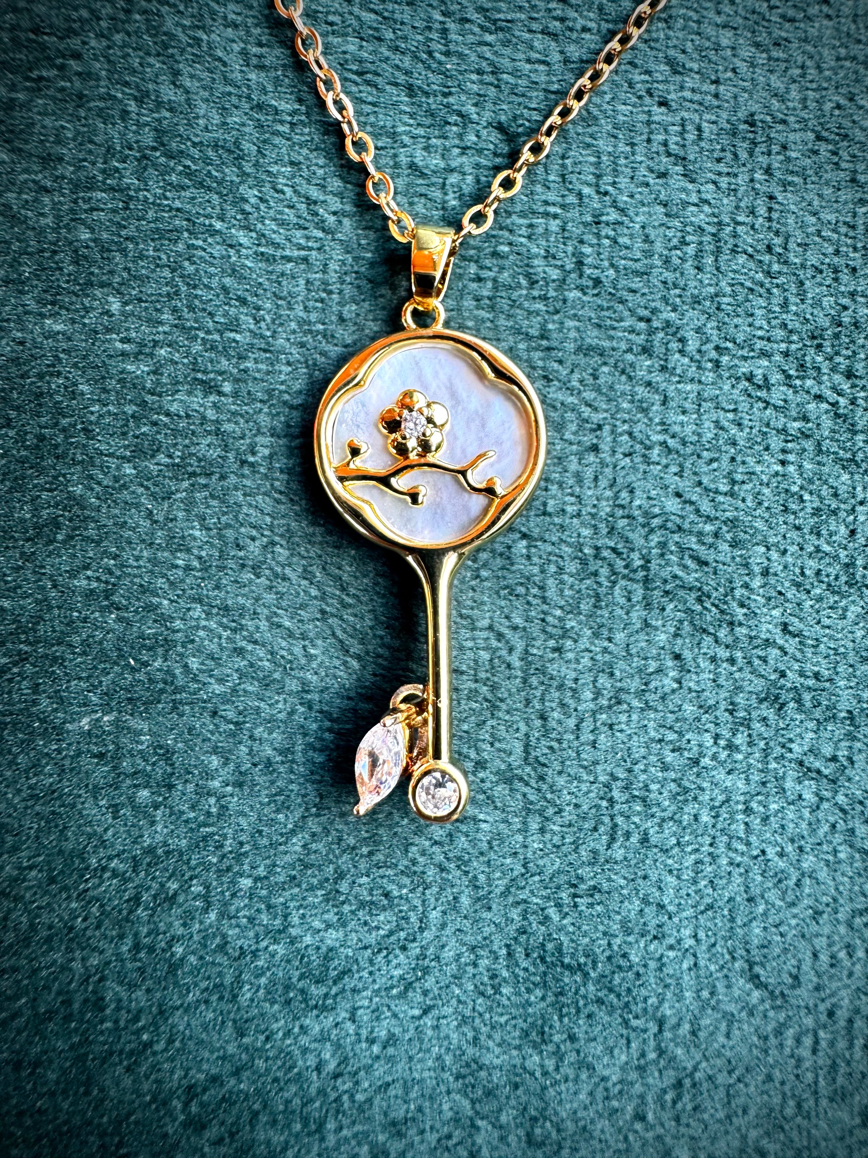 Mother of Pearl Floral Key