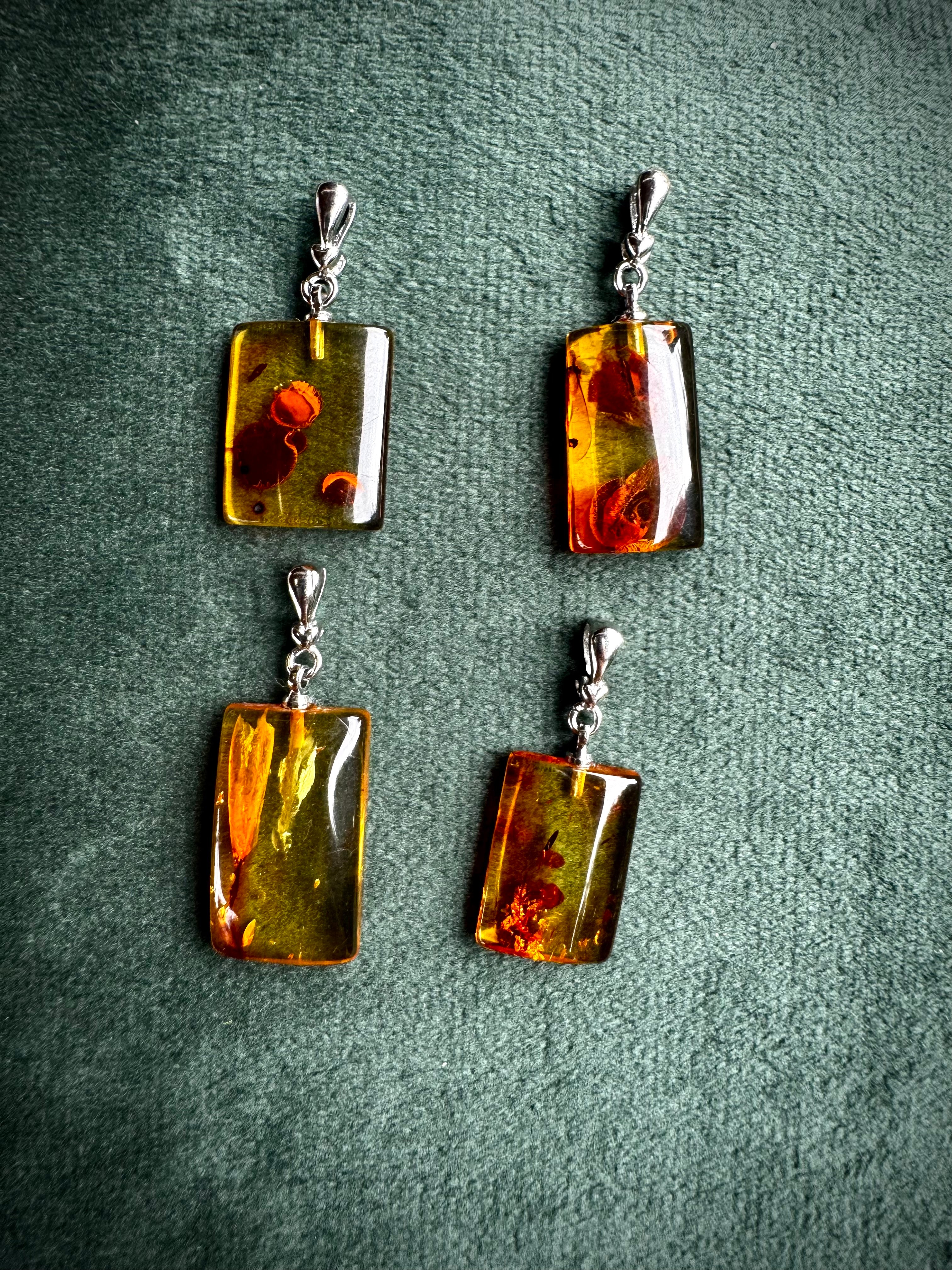 Baltic Amber Rectangles