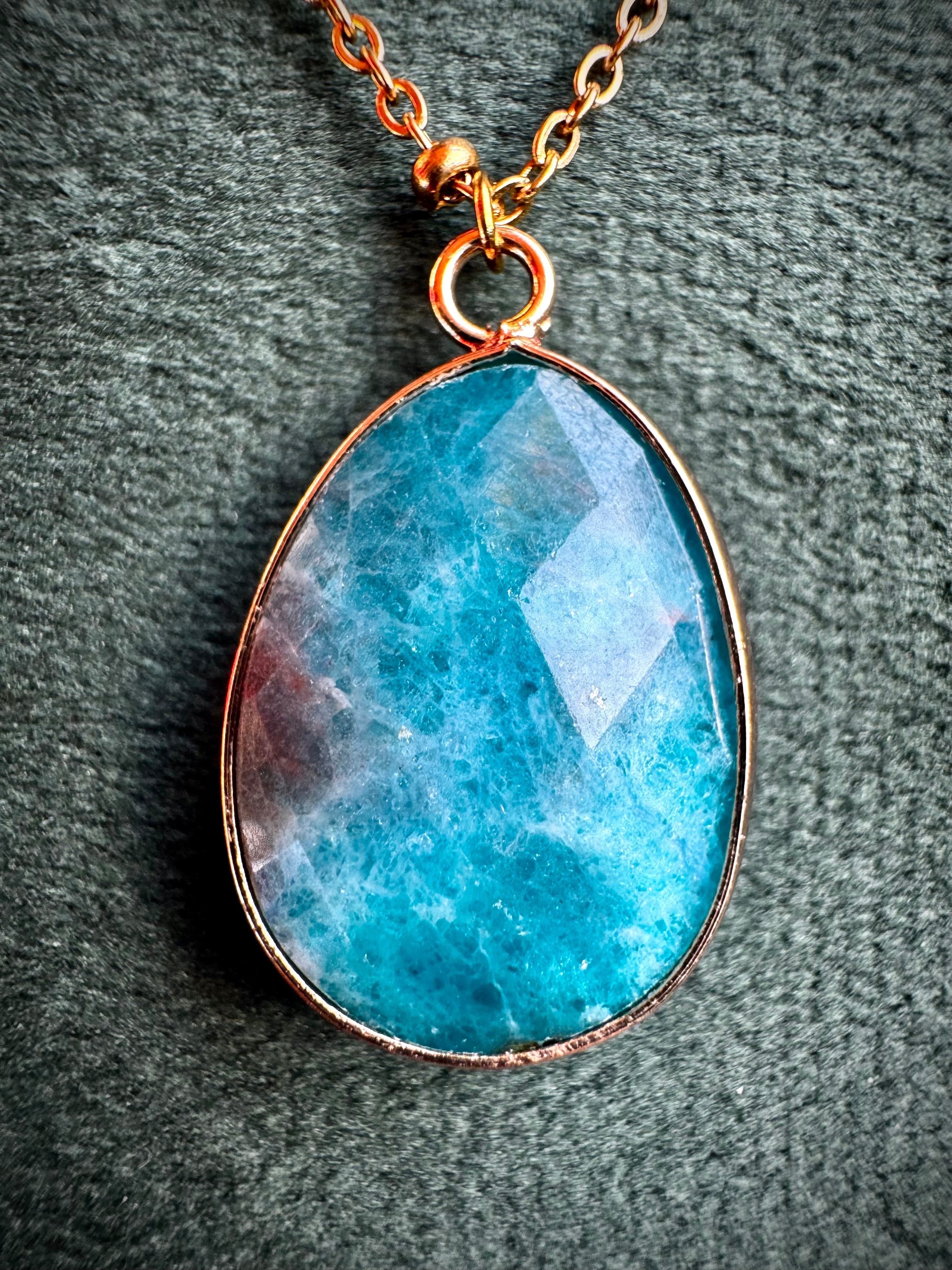 Boho crystal pendants