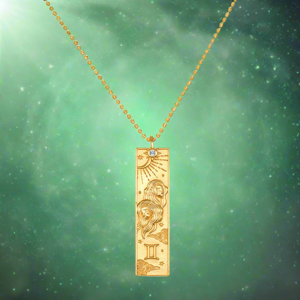 12 Zodiac Tarot Goddess Necklaces