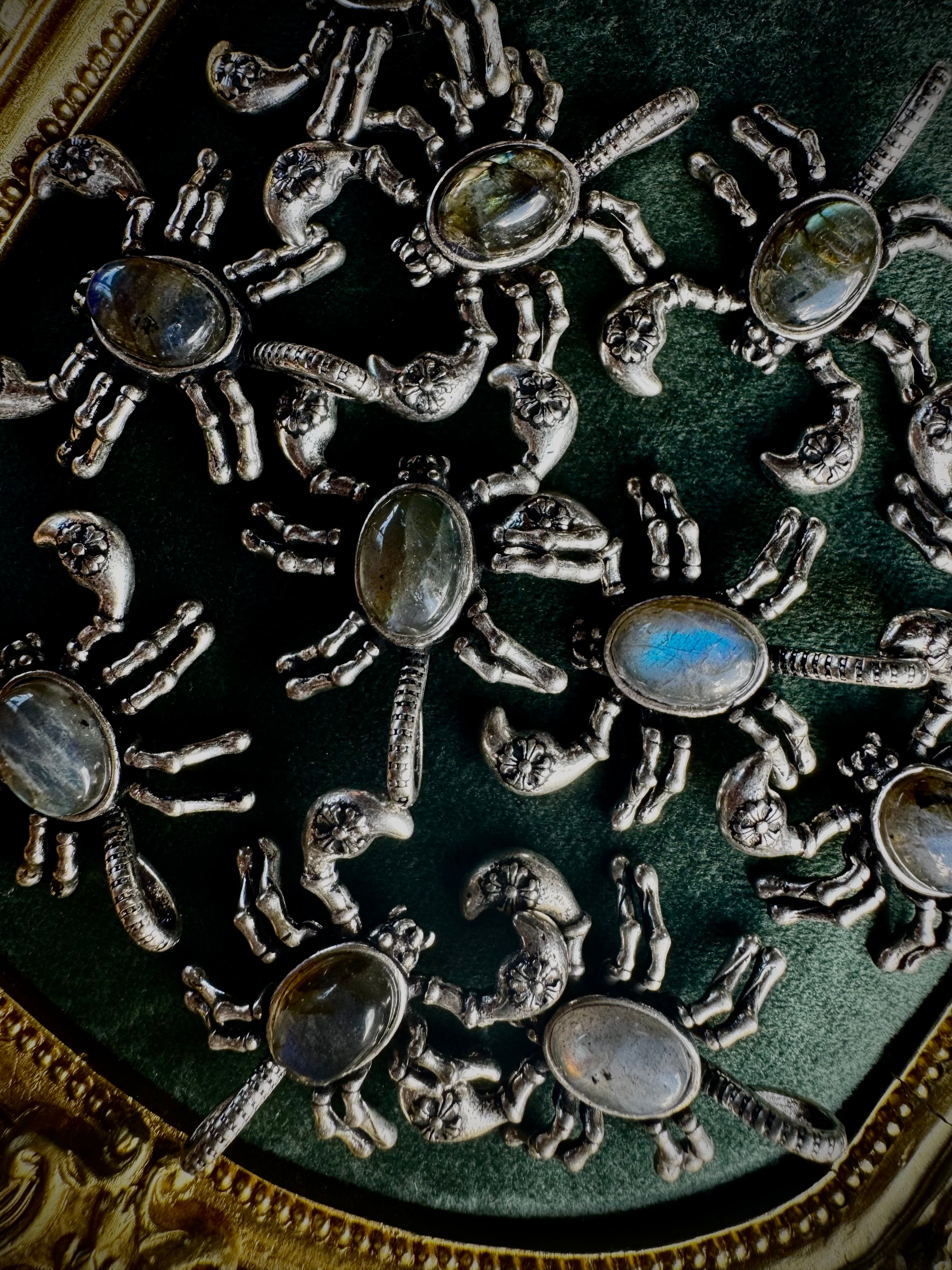 Labradorite Scorpion Necklaces