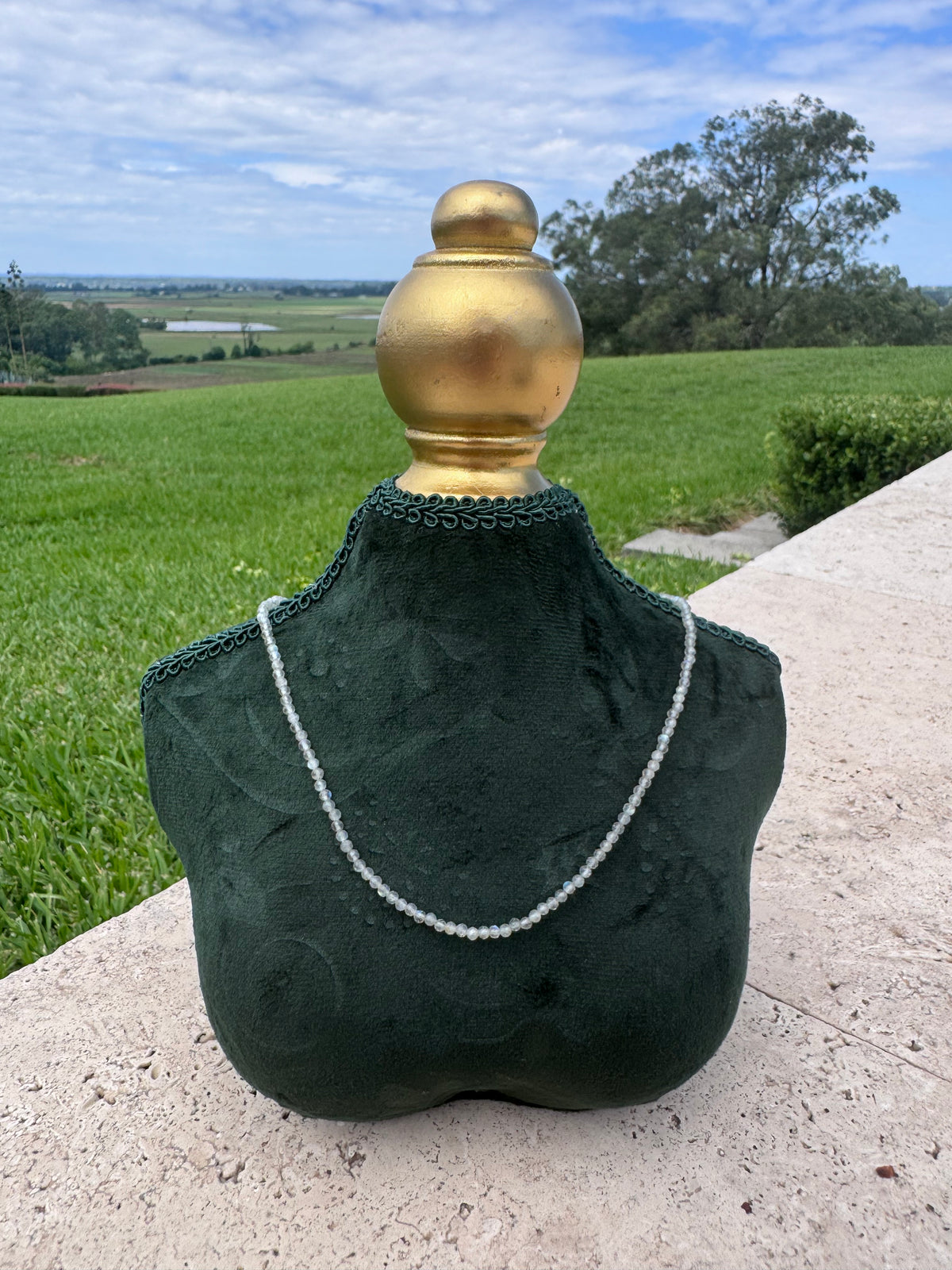 Labradorite necklace