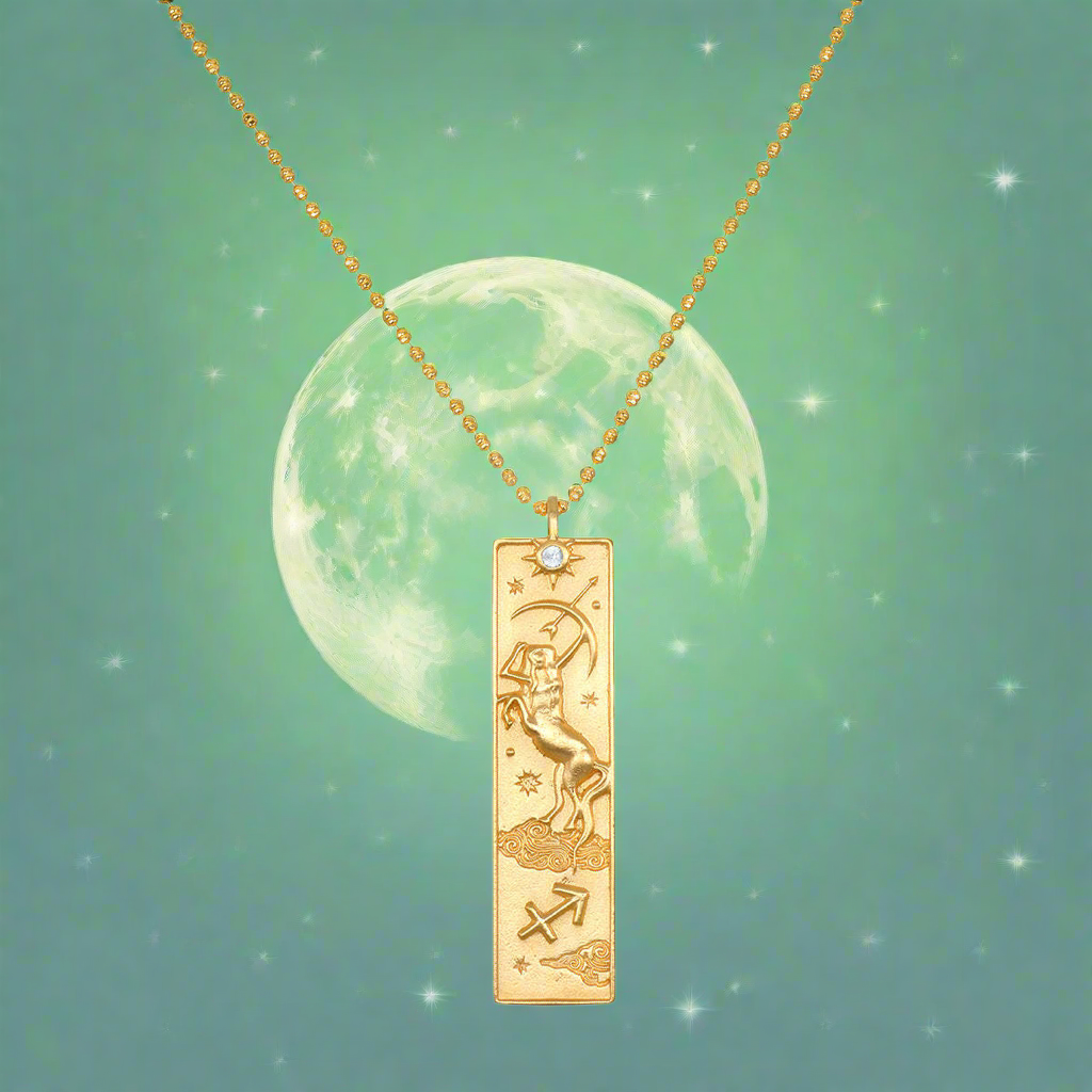 12 Zodiac Tarot Goddess Necklaces